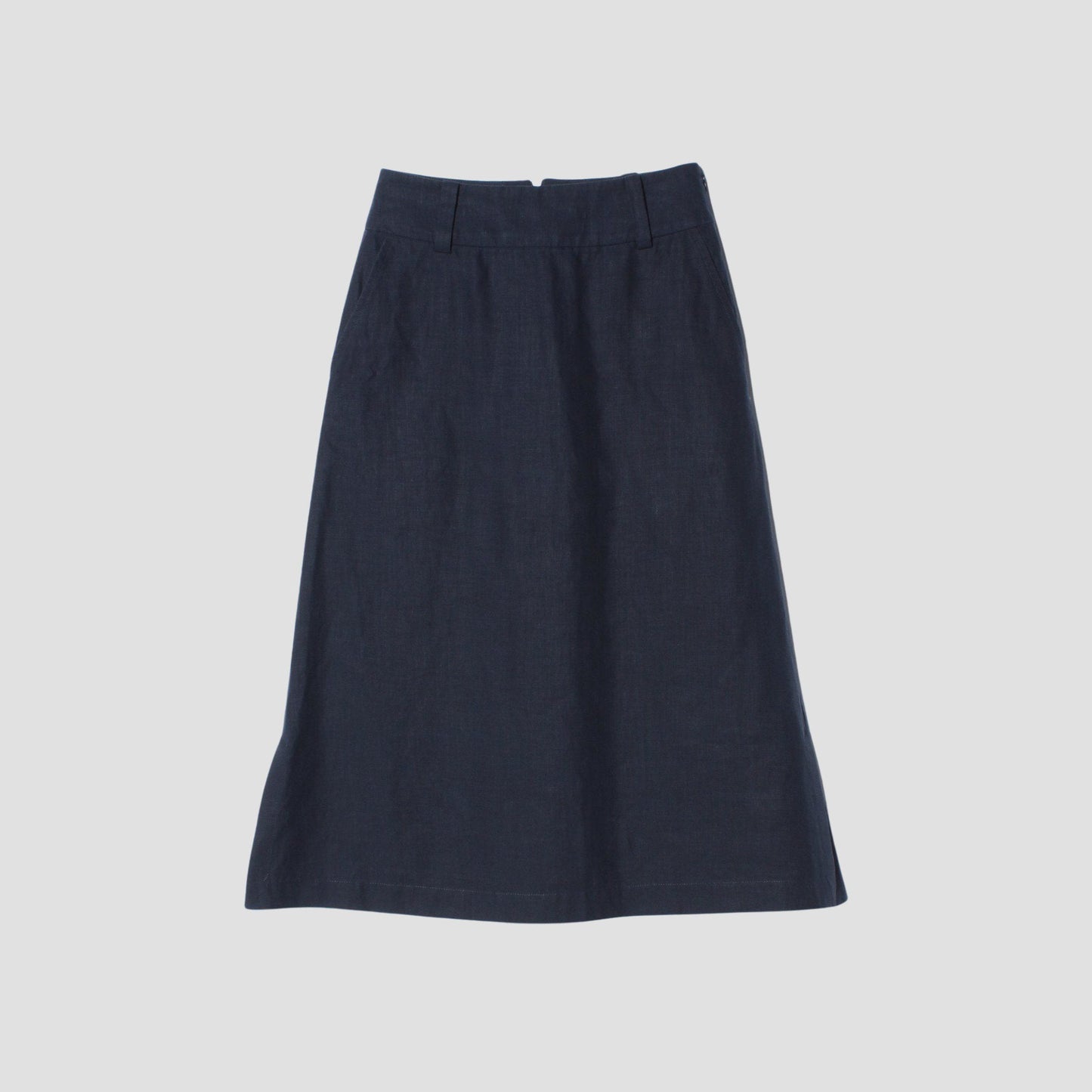HIGH DENSE LINEN SKIRT