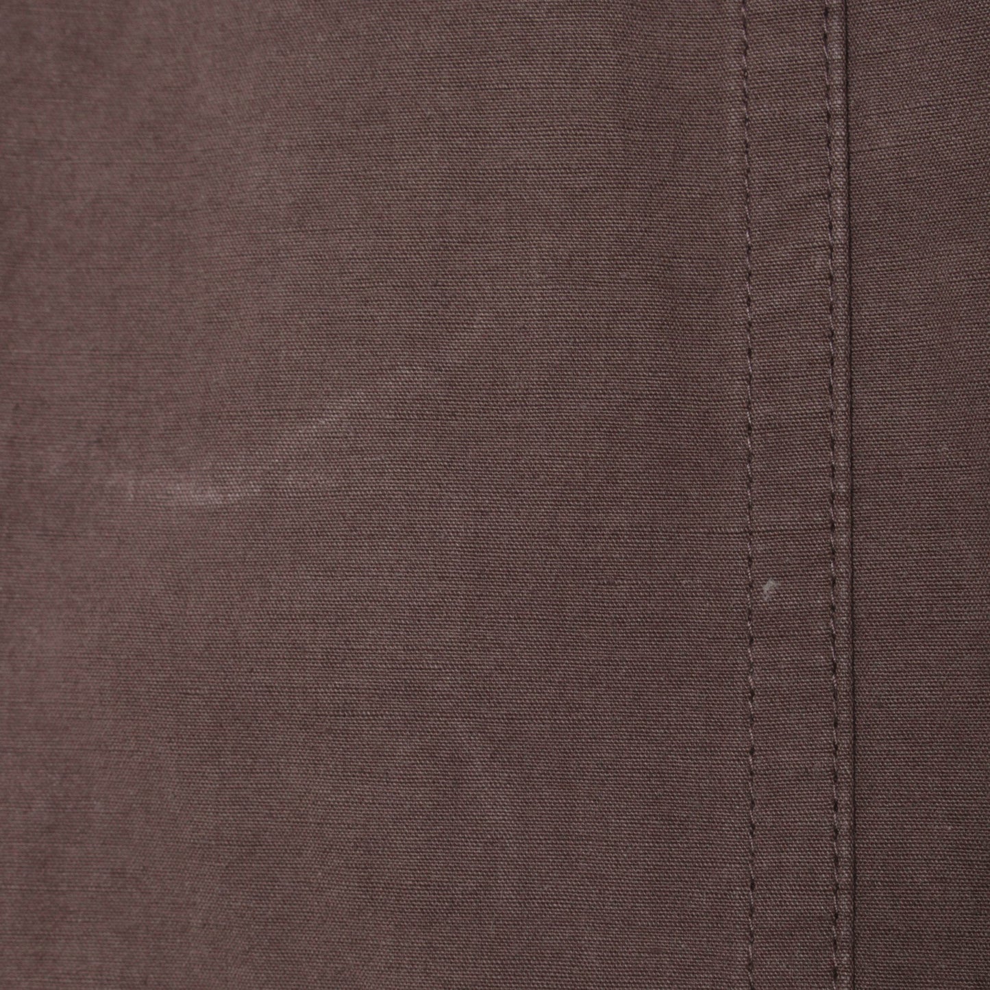 COTTON LINEN PLAIN WEAVE DRESS