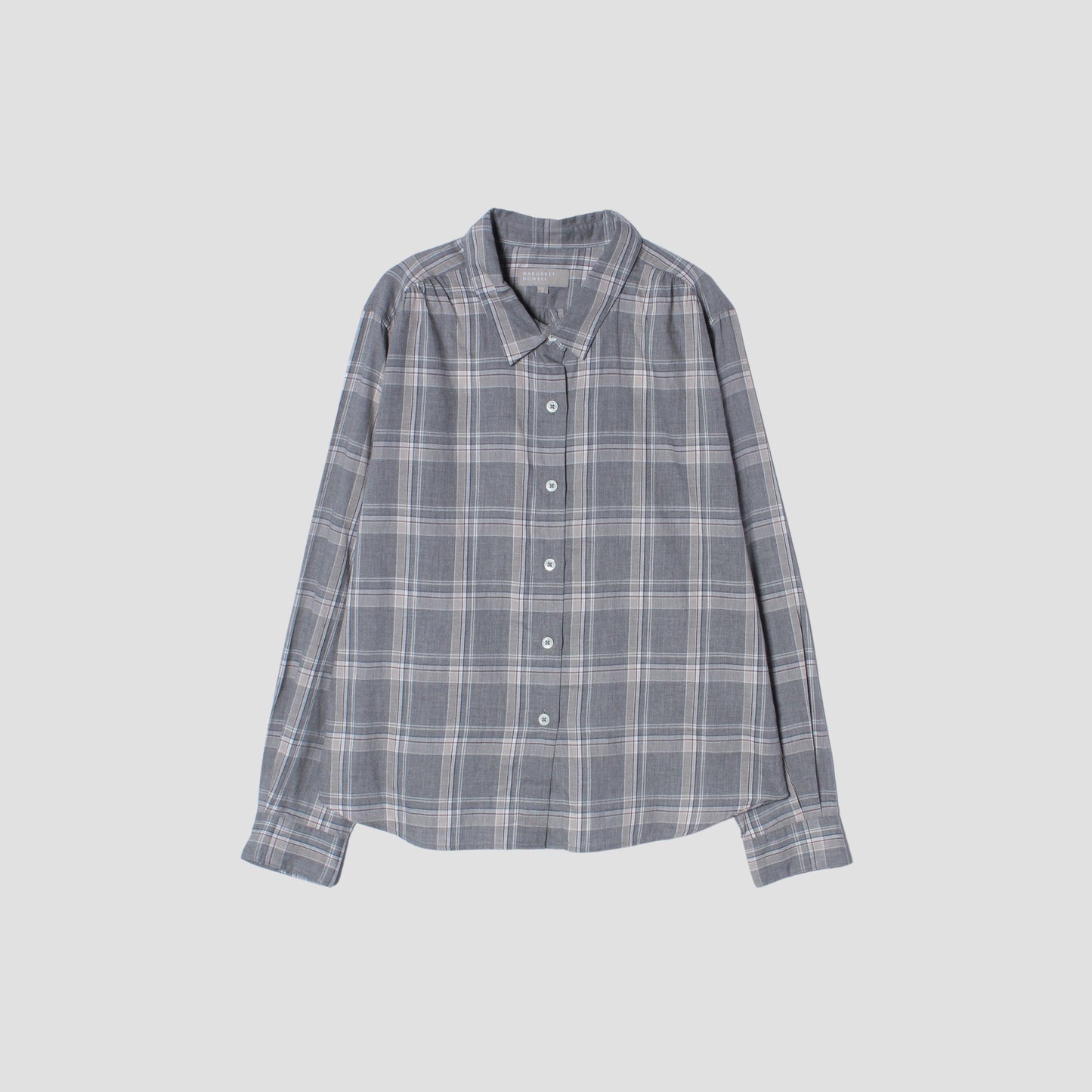 GREY CHECK SHIRT