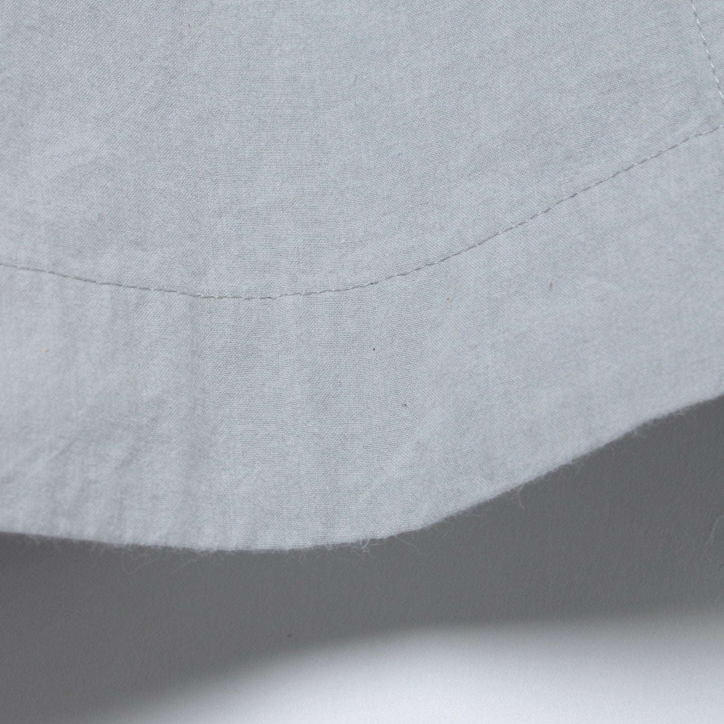 MELANGE COTTON POPLIN SKIRT