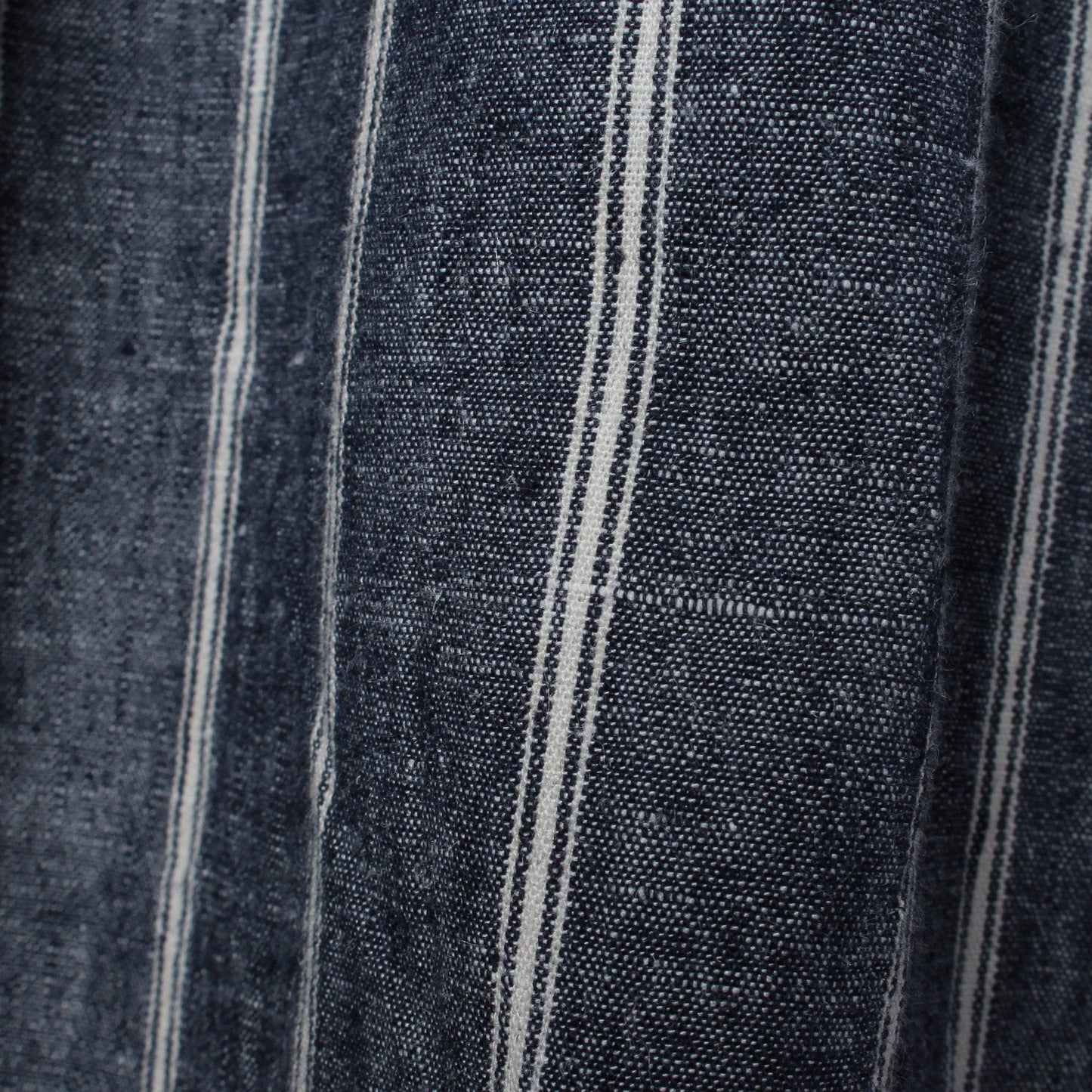 ROUGH COTTON LINEN SHIRTING DRESS