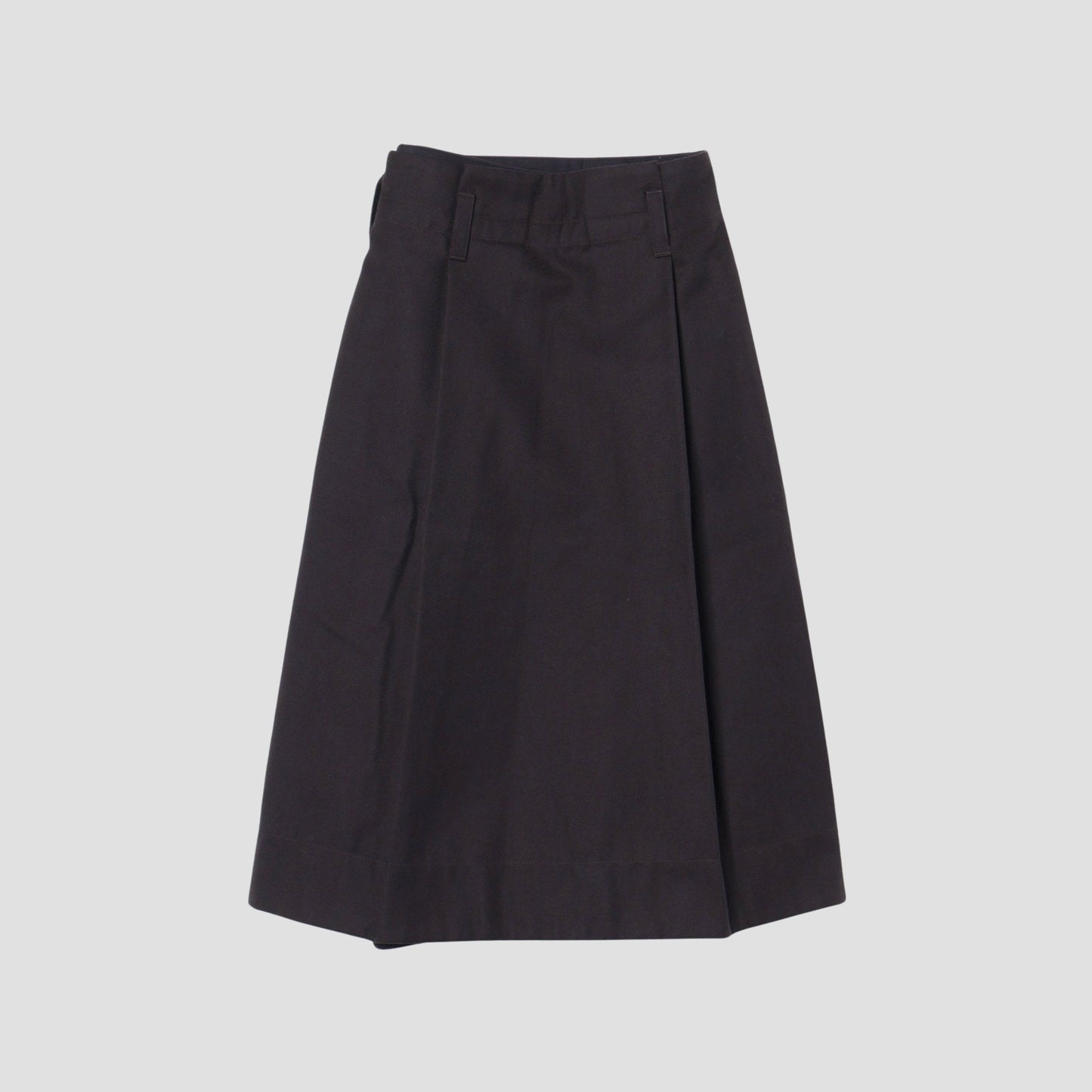 COTTON WOOL DRILL SKIRT