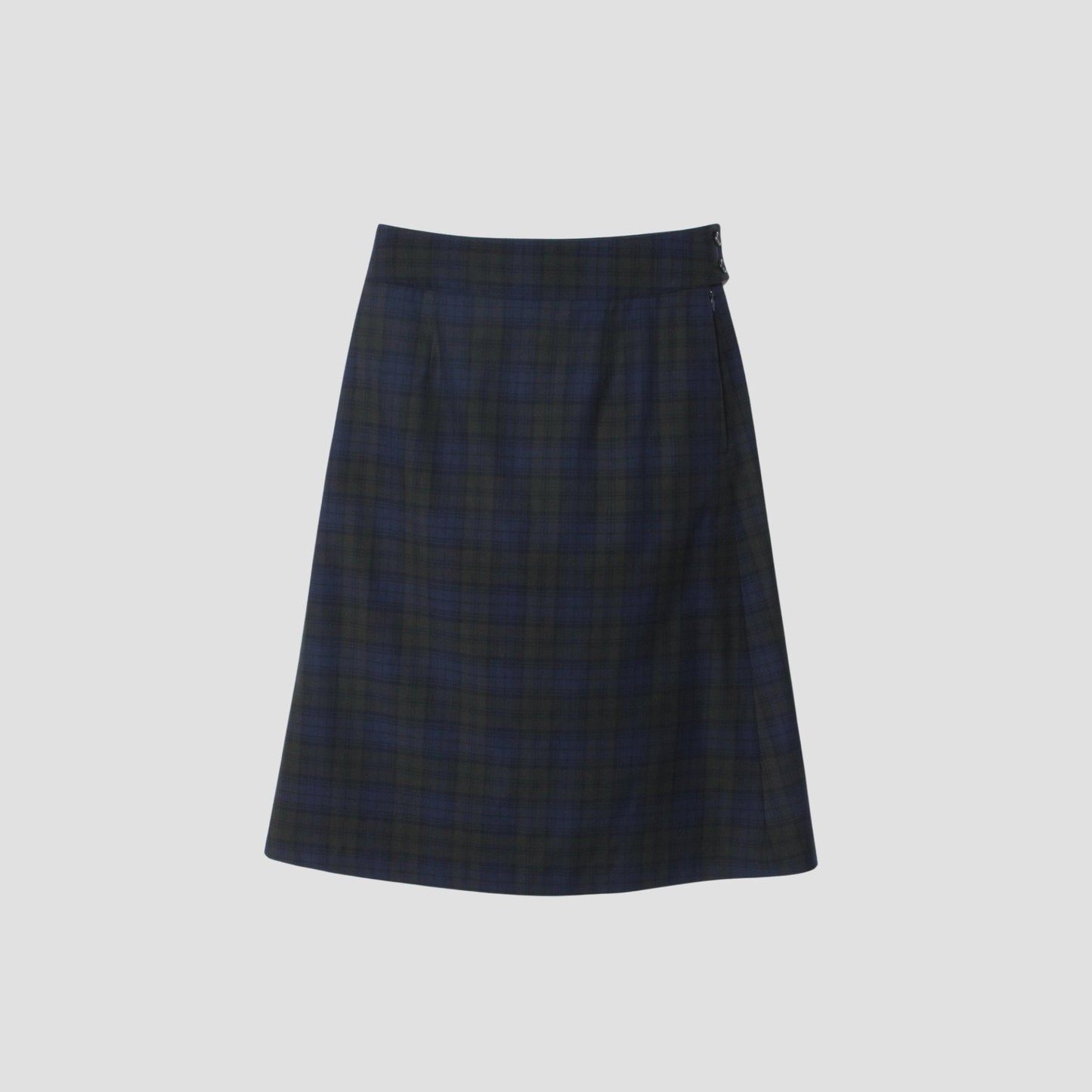 WOOL BLACKWATCH SKIRT