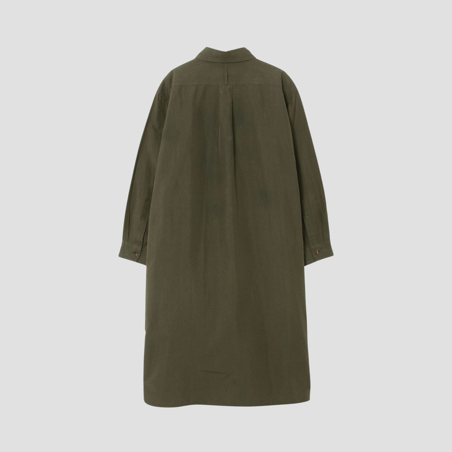 COTTON SILK SHIRTING DRESS