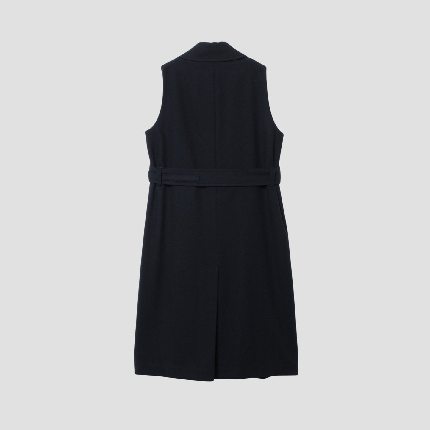 DRY WOOL TWILL DRESS