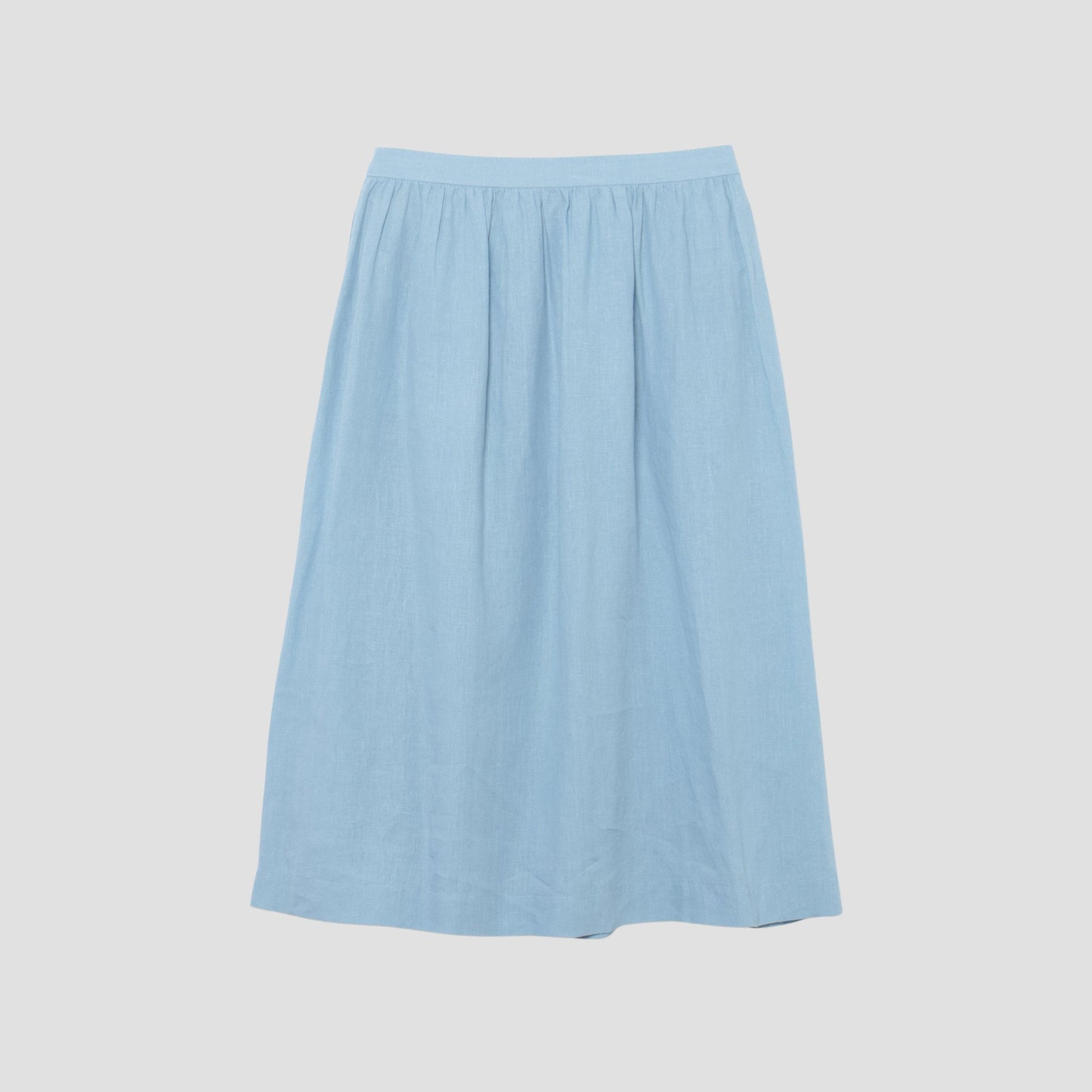 SHIRTING LINEN SKIRT