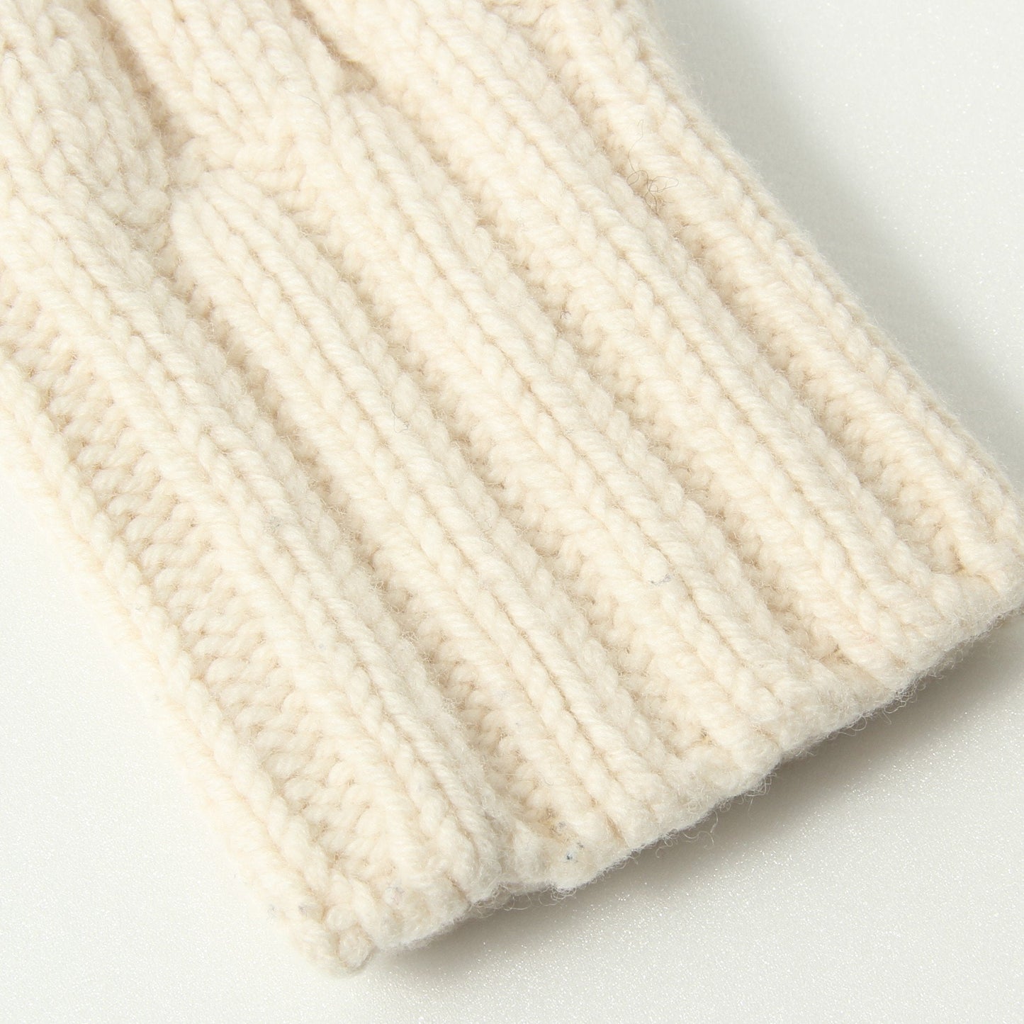 HICK NECK RIBBED JUMPER KNIT