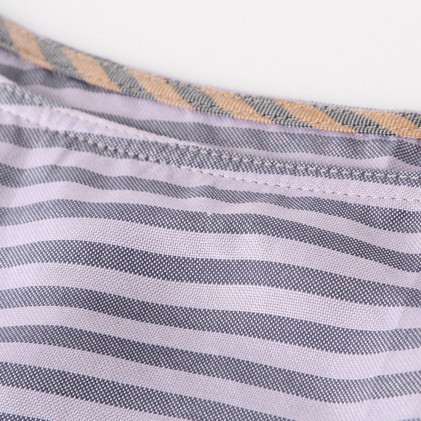 SILK COTTON DECKCHAIR STRIPE SHIRT