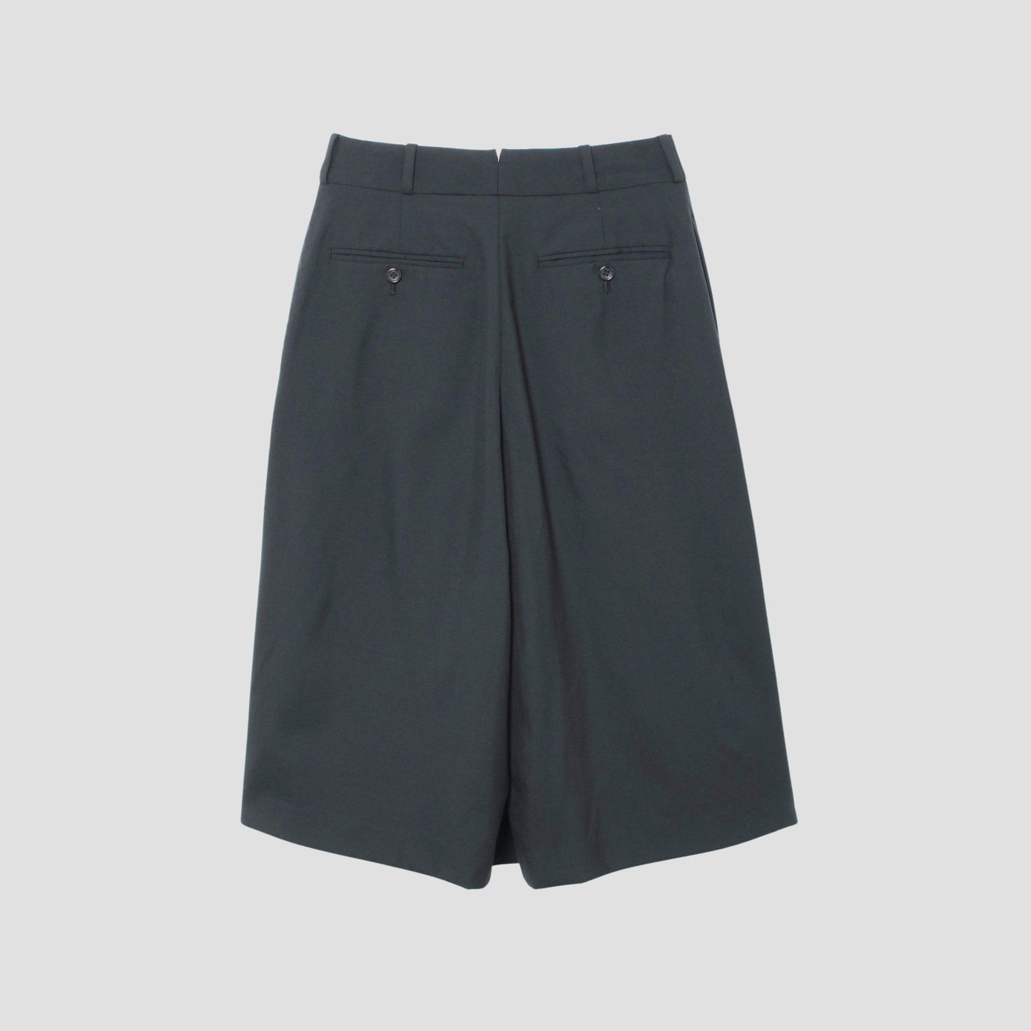 FINE WOOL POPLIN TROUSERS