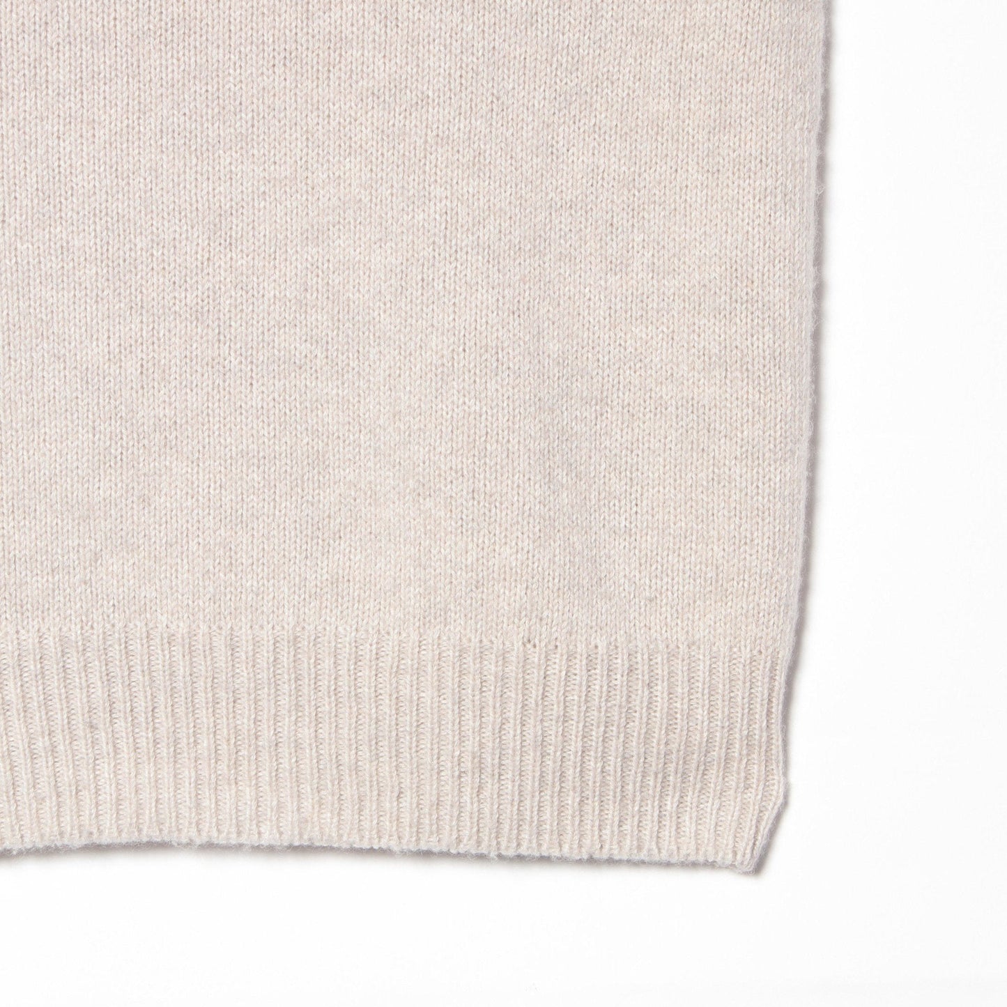 LONG SLEEVE CAST OFF ROLL NECK KNIT