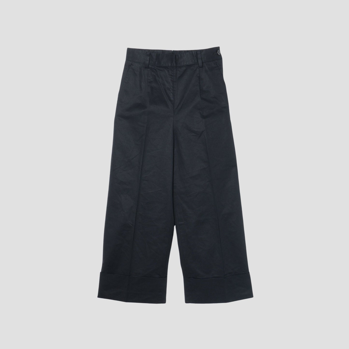 LIGHT COTTON LINEN TWILL TROUSERS