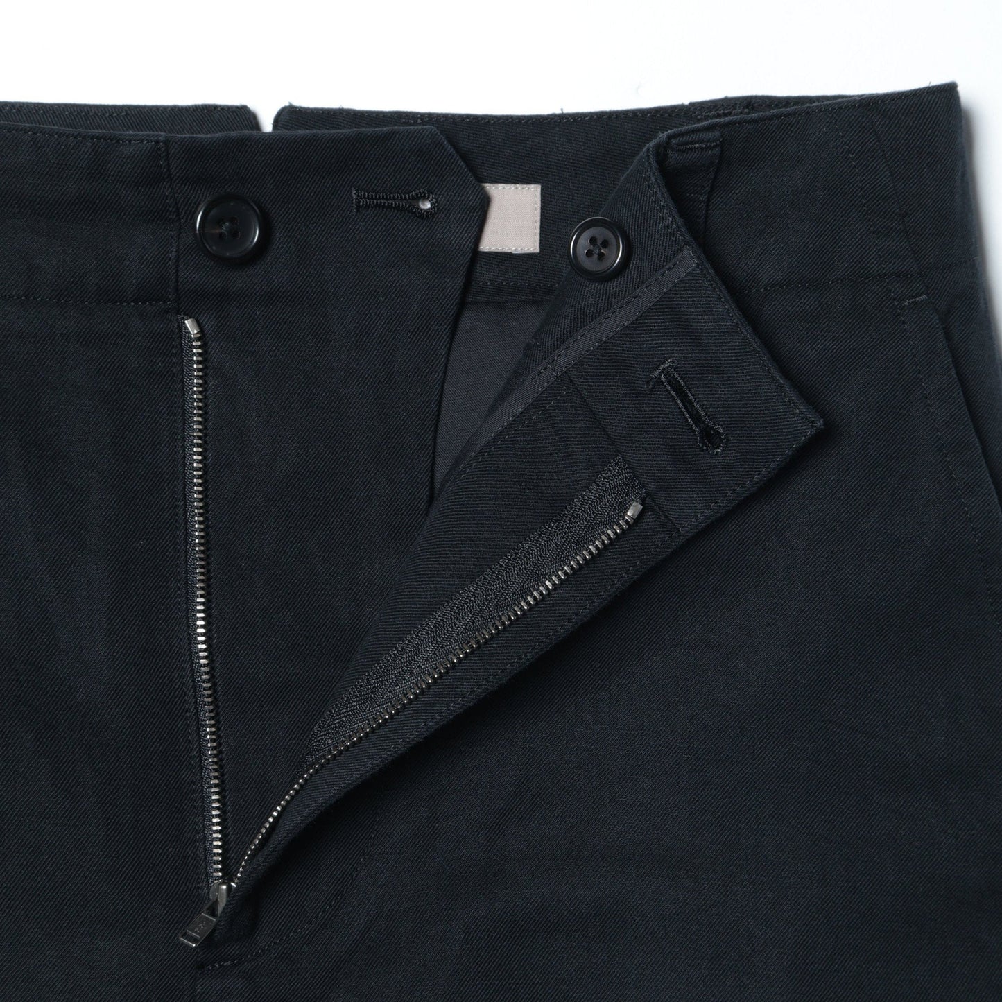 COTTON LINEN TWILL SKIRT