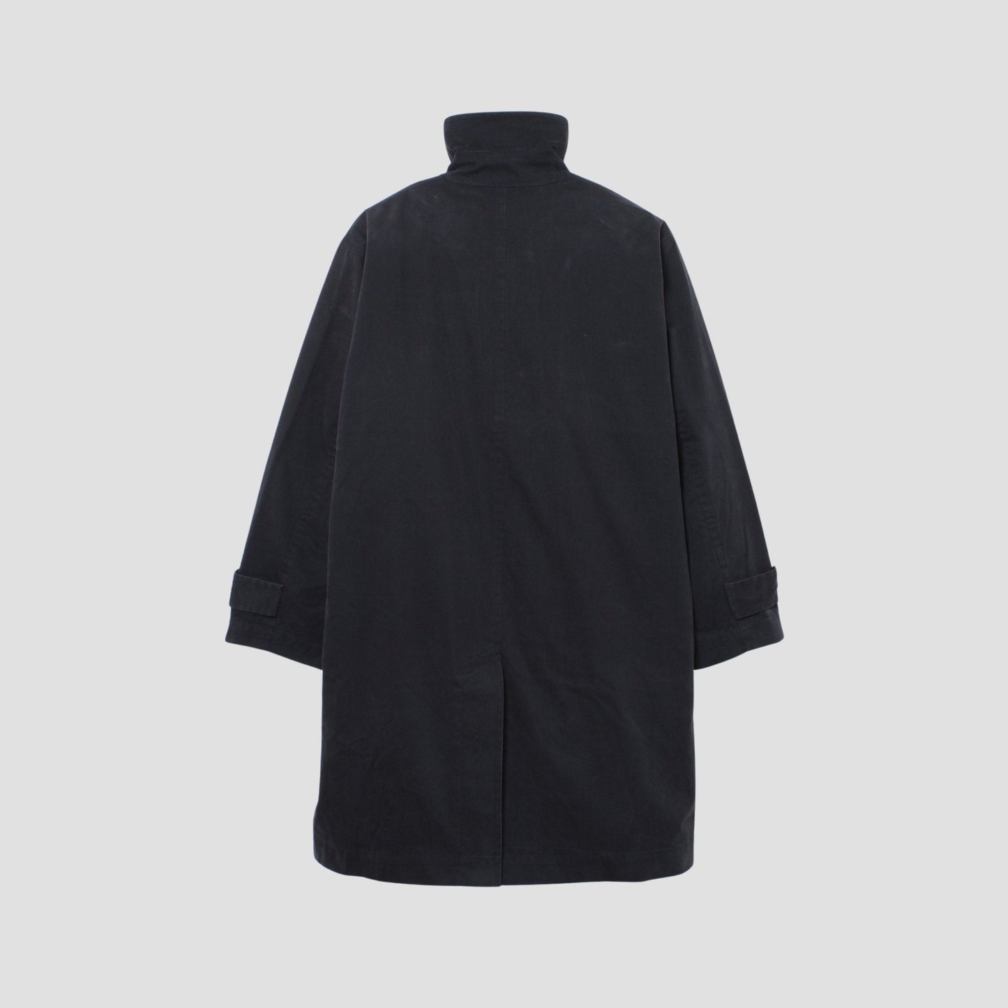 COTTON NYLON CANVAS COAT
