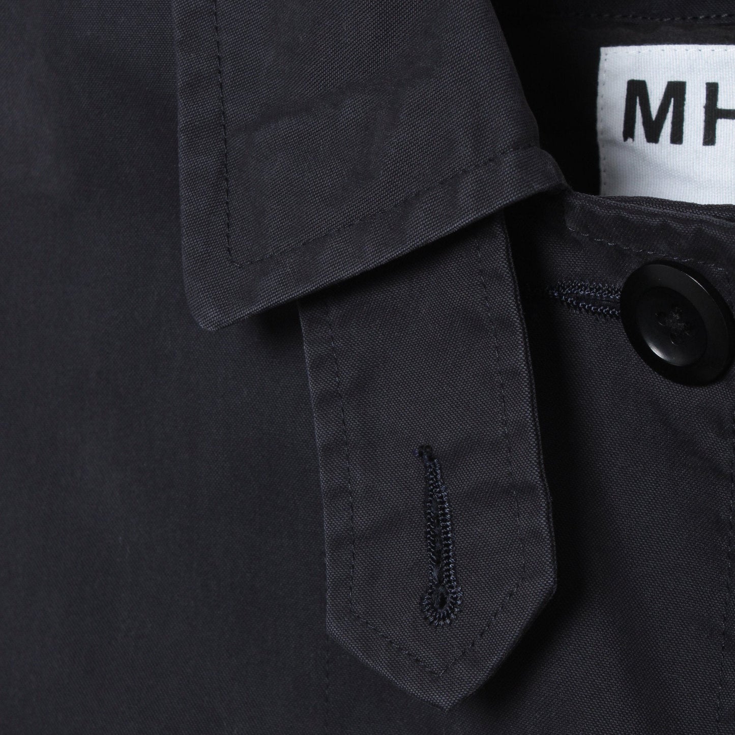 COTTON NYLON CANVAS COAT