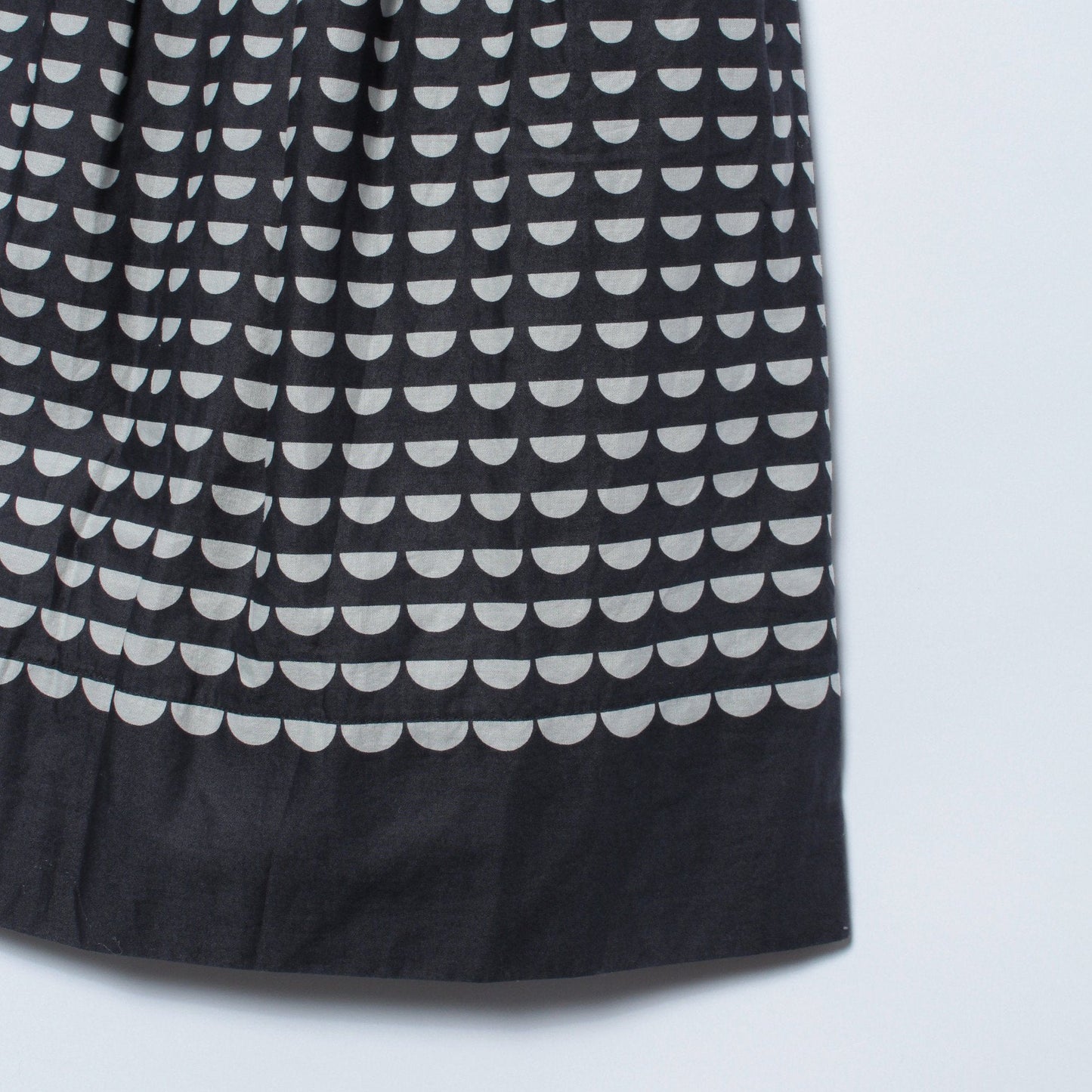 HALF MOON COTTON DRESS