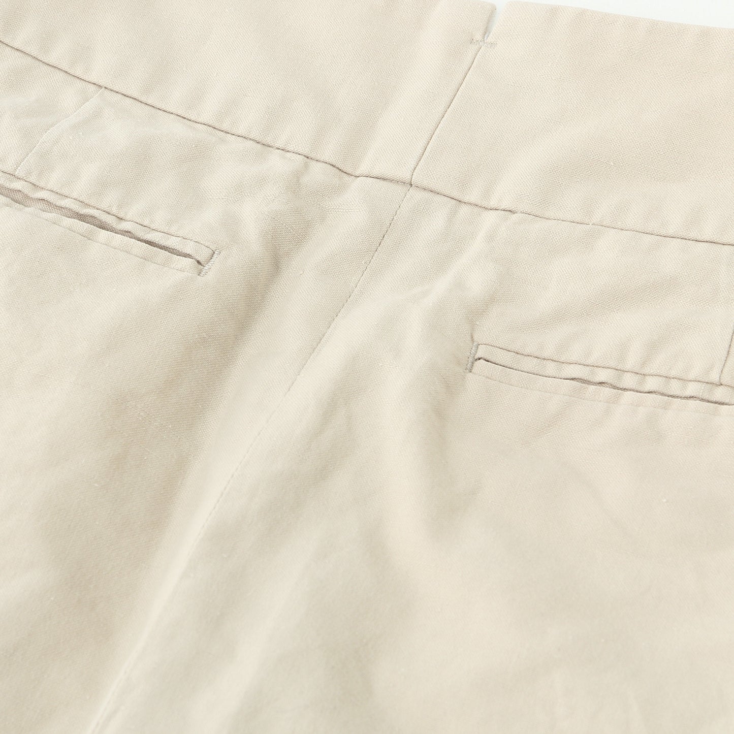 COTTON LINEN OXFORD SKIRT