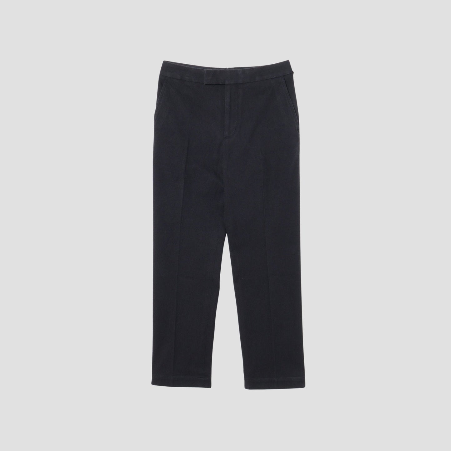COTTON TWILL TROUSERS
