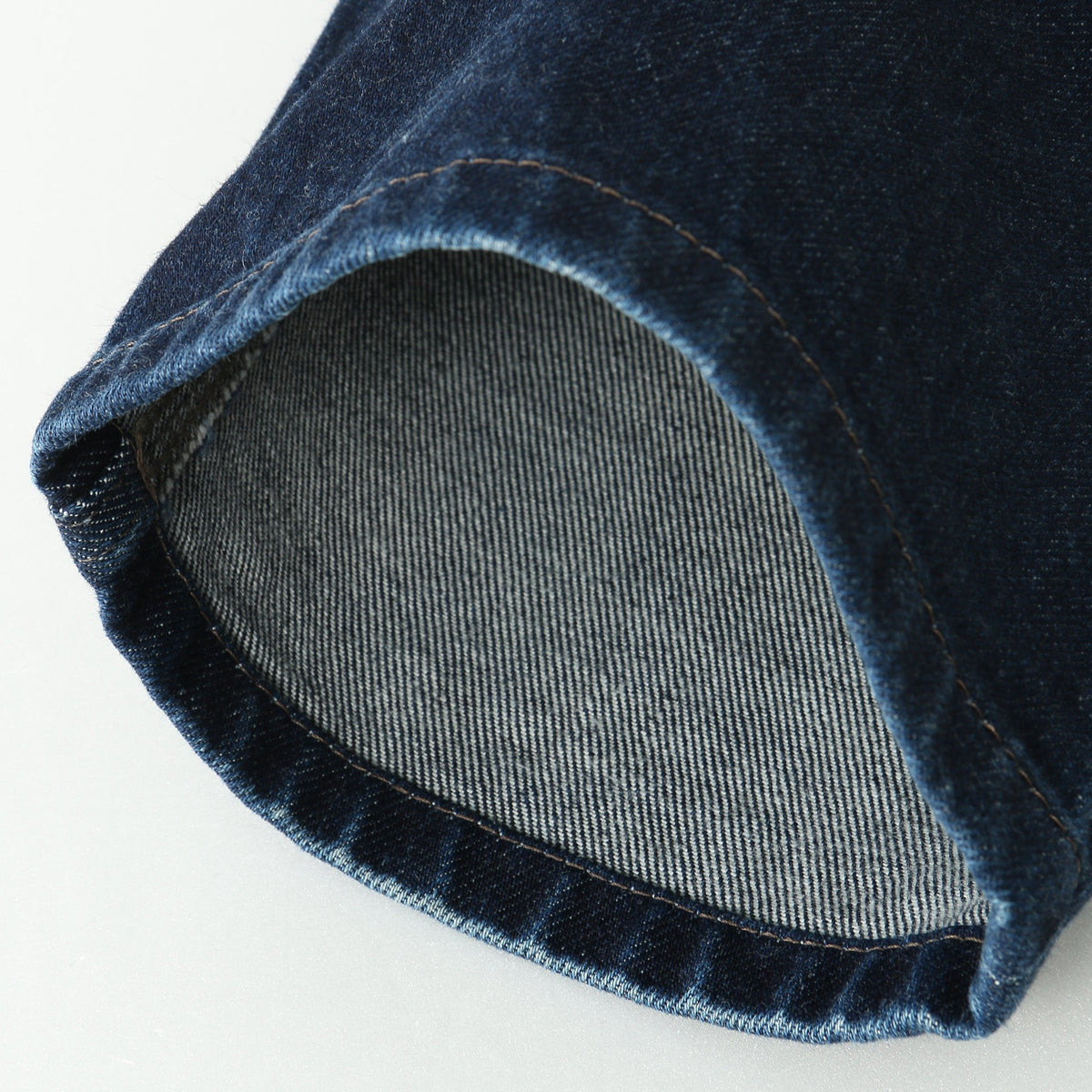 PURE INDIGO DENIM TROUSERS