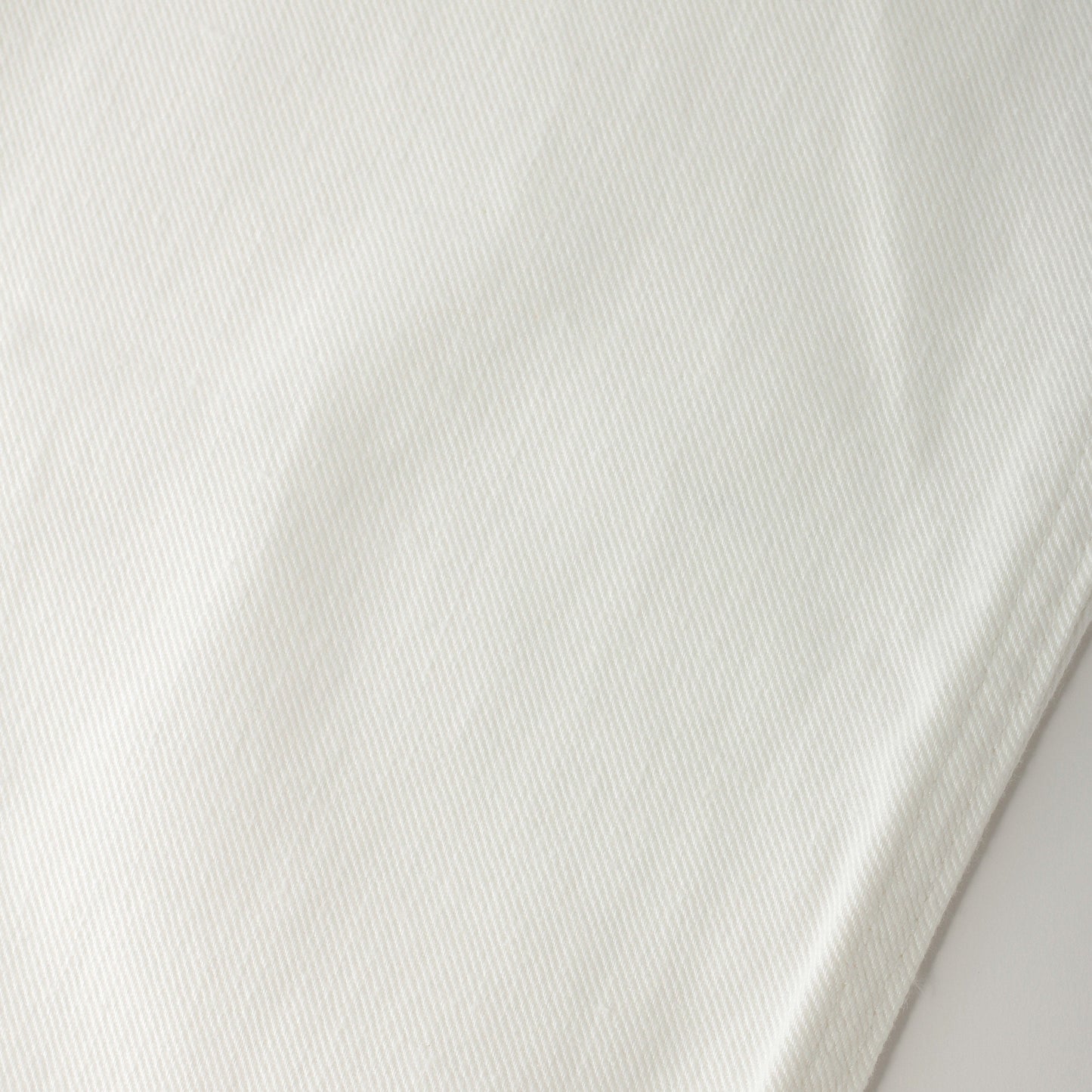 WHITE DENIM TROUSERS