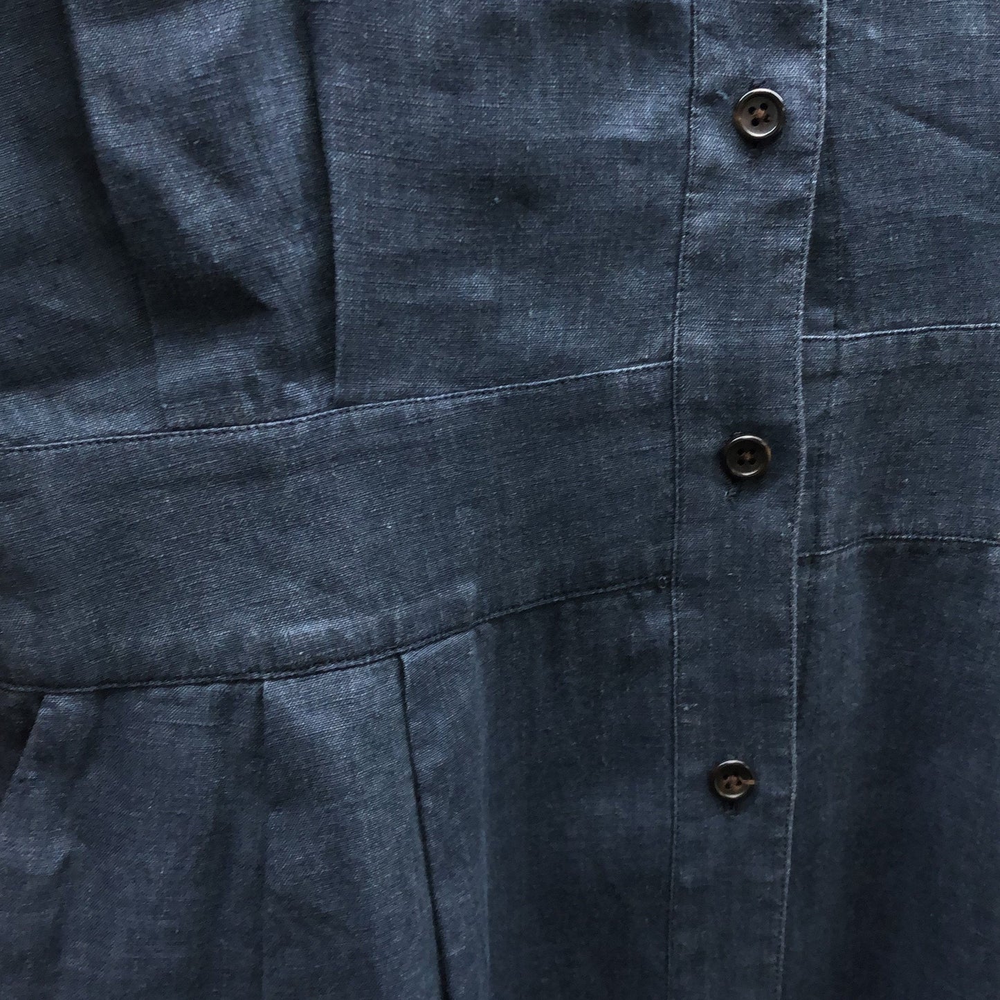 CHAMBRAY LINEN DRESS