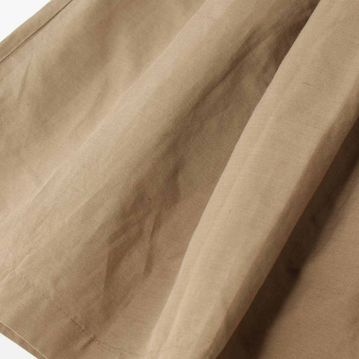 YARN DYE COTTON LINEN SKIRT