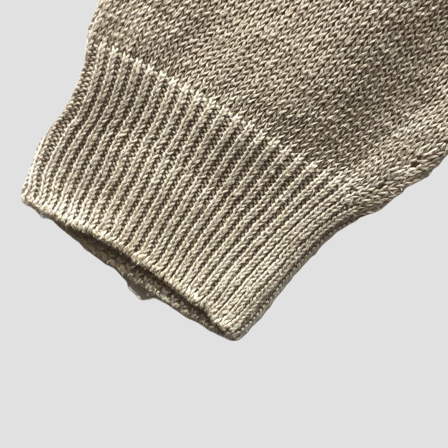 CAST OFF ROLL NECK KNIT