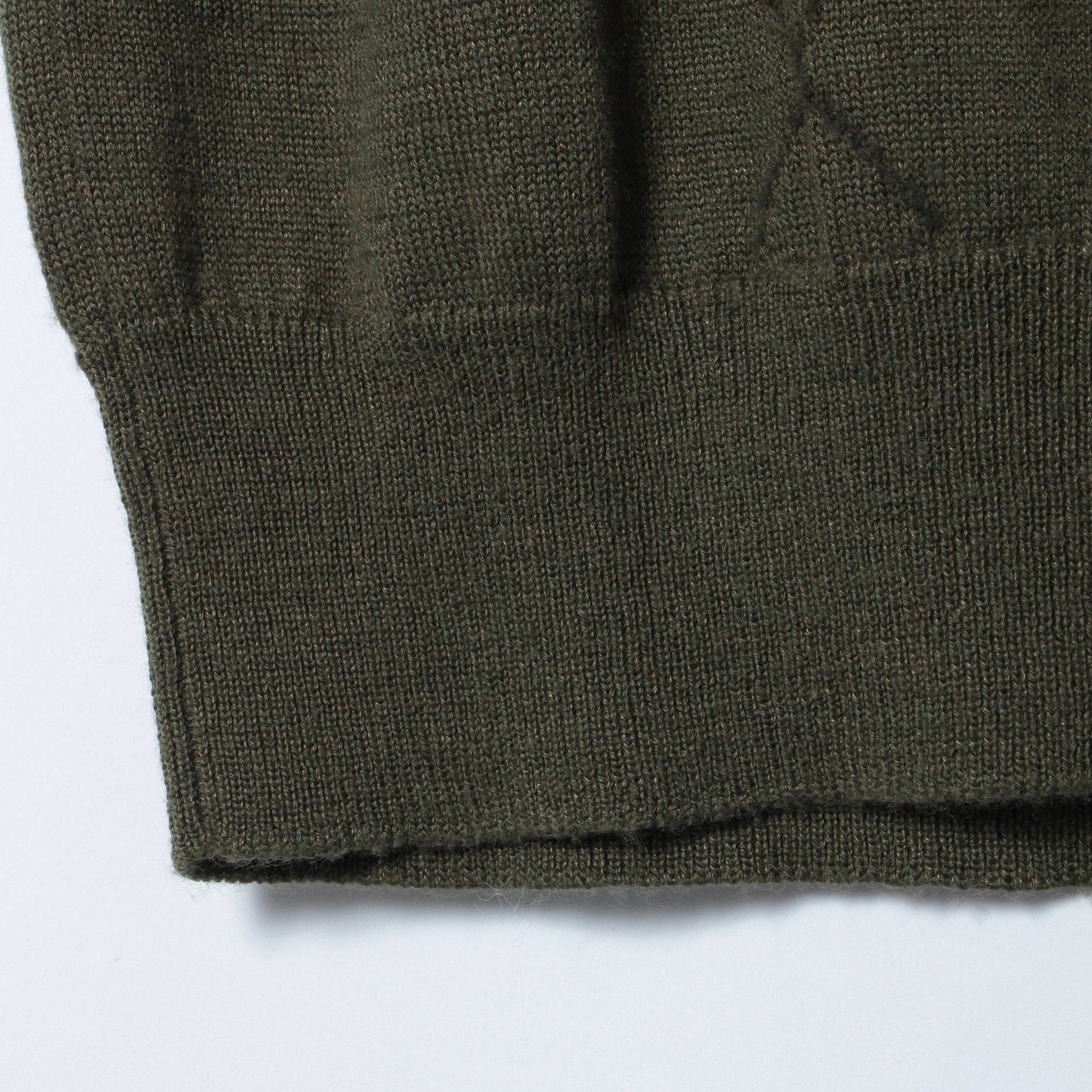 WOOL LINEN ARGYLE KNIT