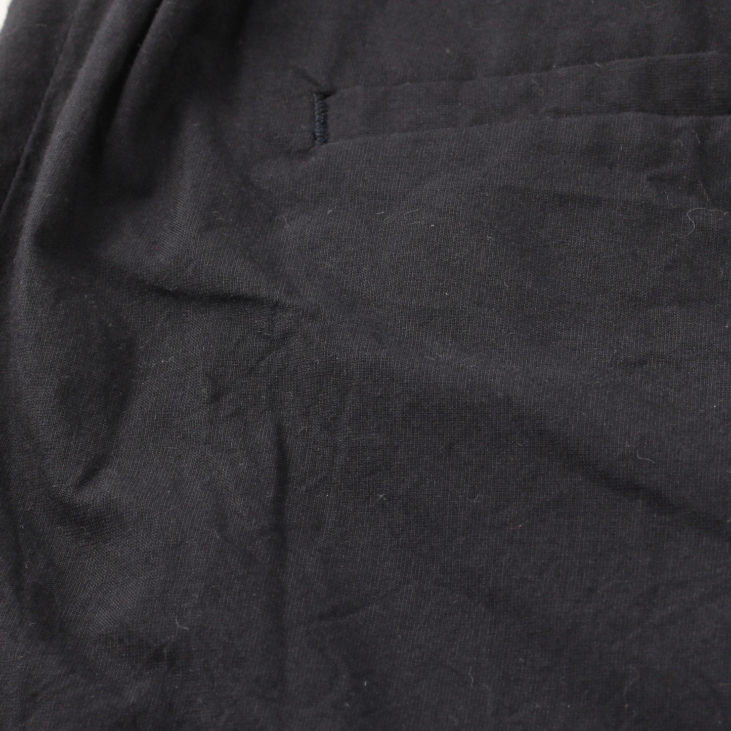 MATT COTTON SILK POPLIN TROUSERS