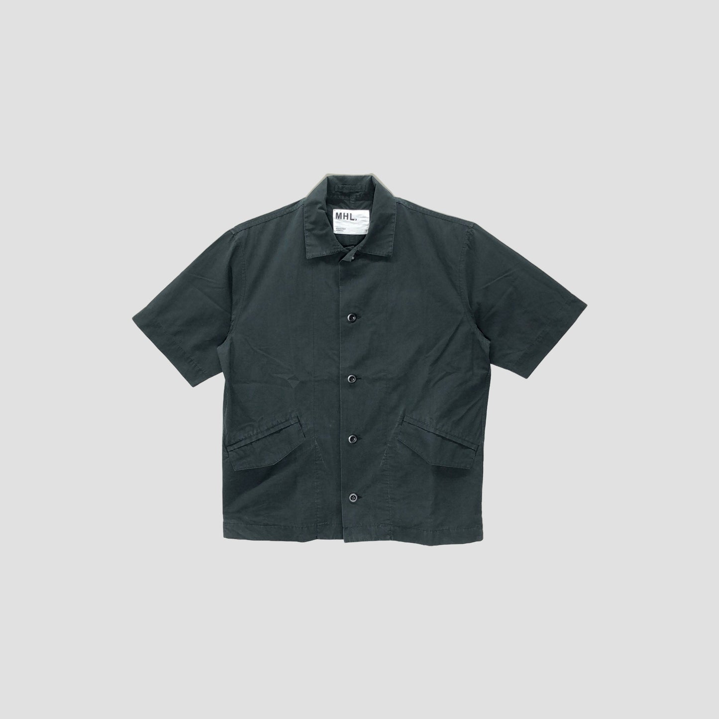 LIGHT COTTON LINEN POPLIN SHIRT
