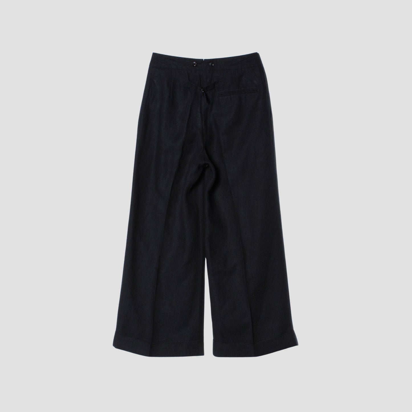 LINEN HOPSACK TROUSERS