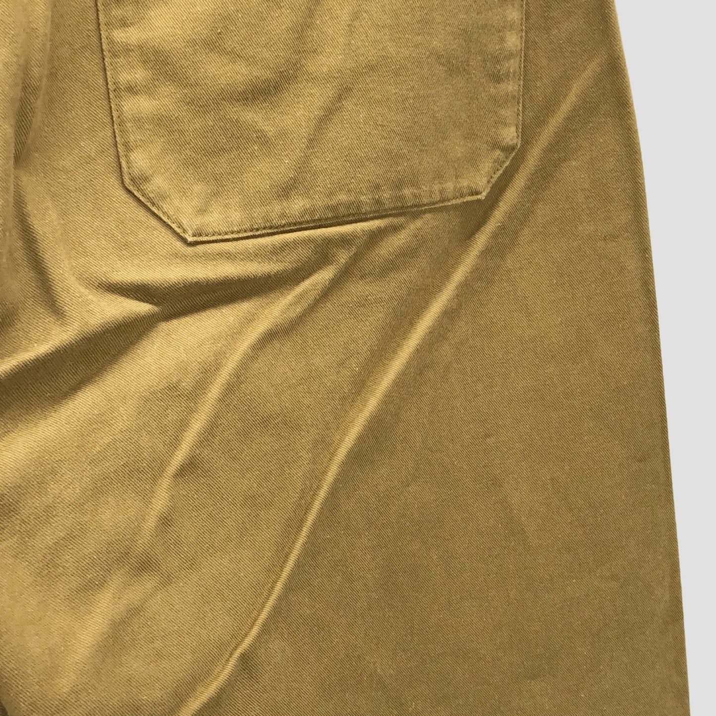 WASHED COTTON DRILL TROUSERS