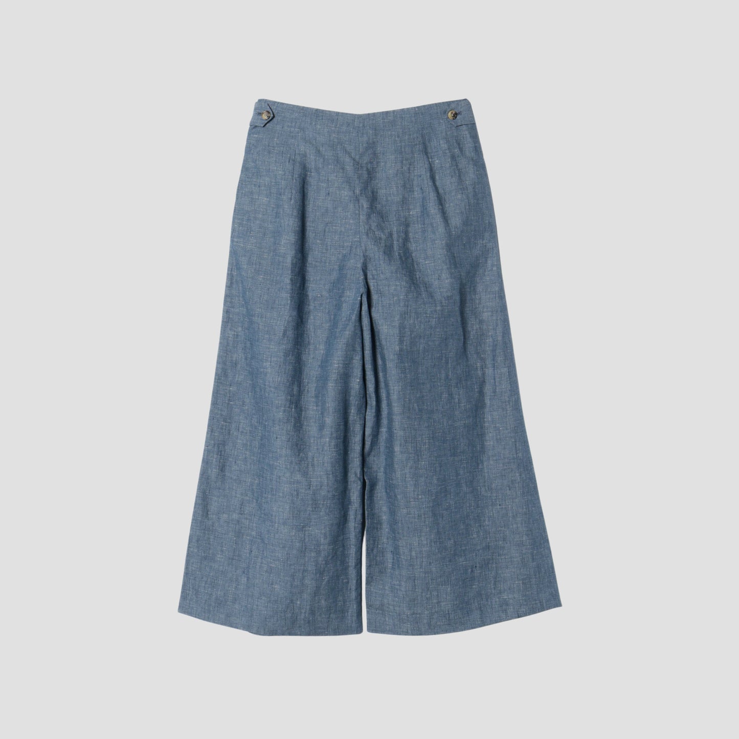 LINEN CHAMBRAY TROUSERS