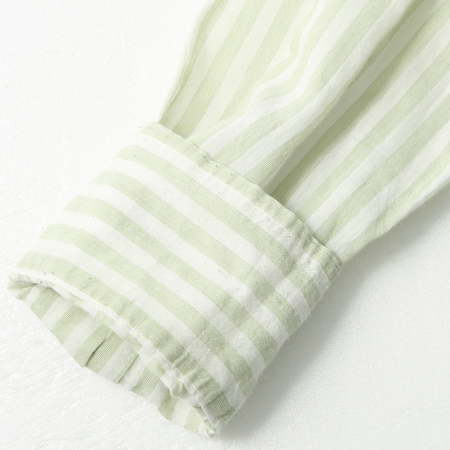 COTTON SILK STRIPE SHIRT