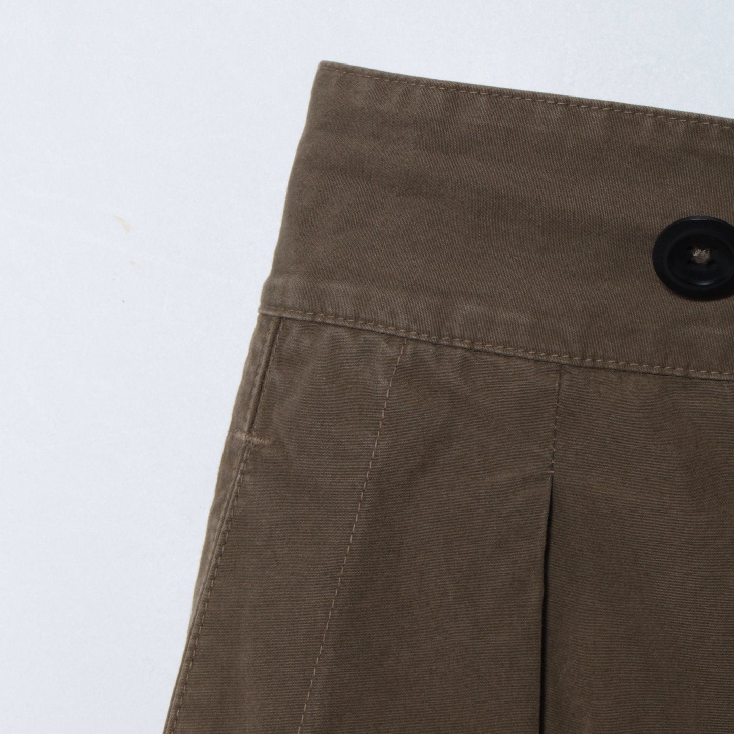 FINE COMPACT COTTON POPLIN SKIRT