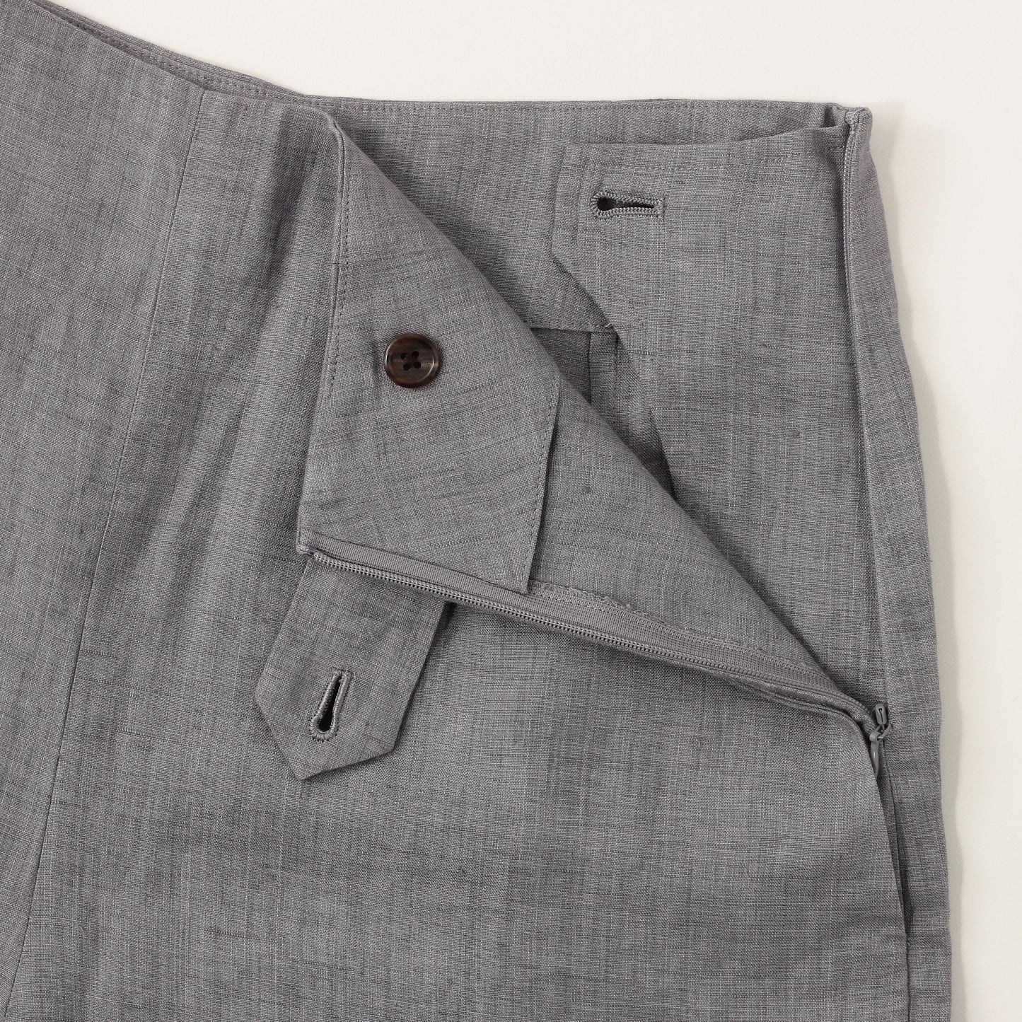 LINEN MELANGE TROUSERS