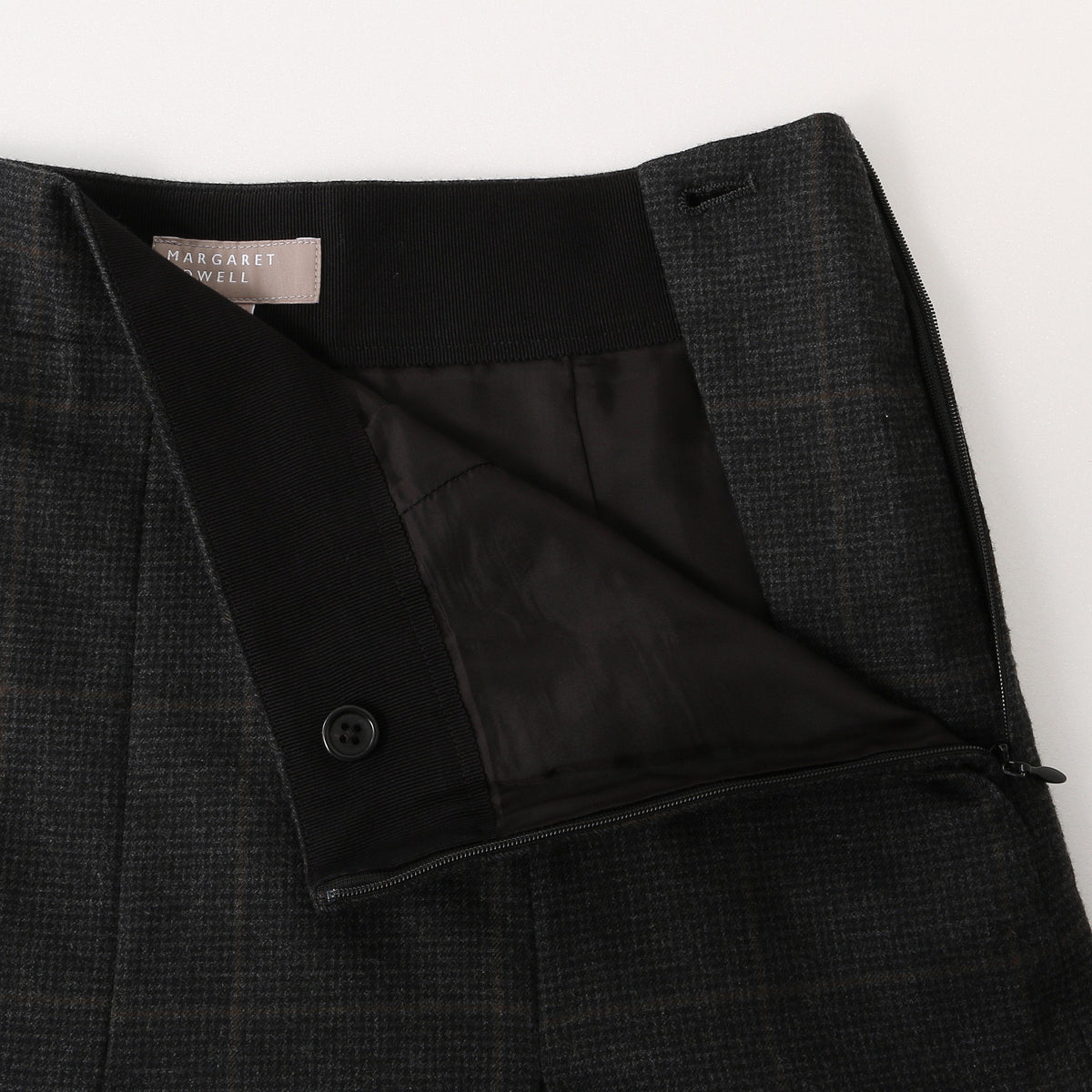 FINE WOOL FLANNEL SKIRT