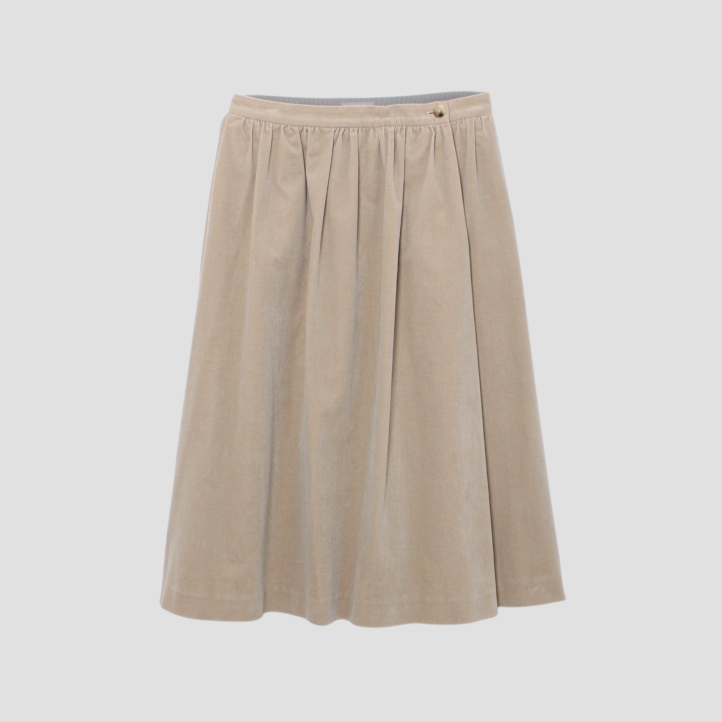 COTTON VELVET SKIRT