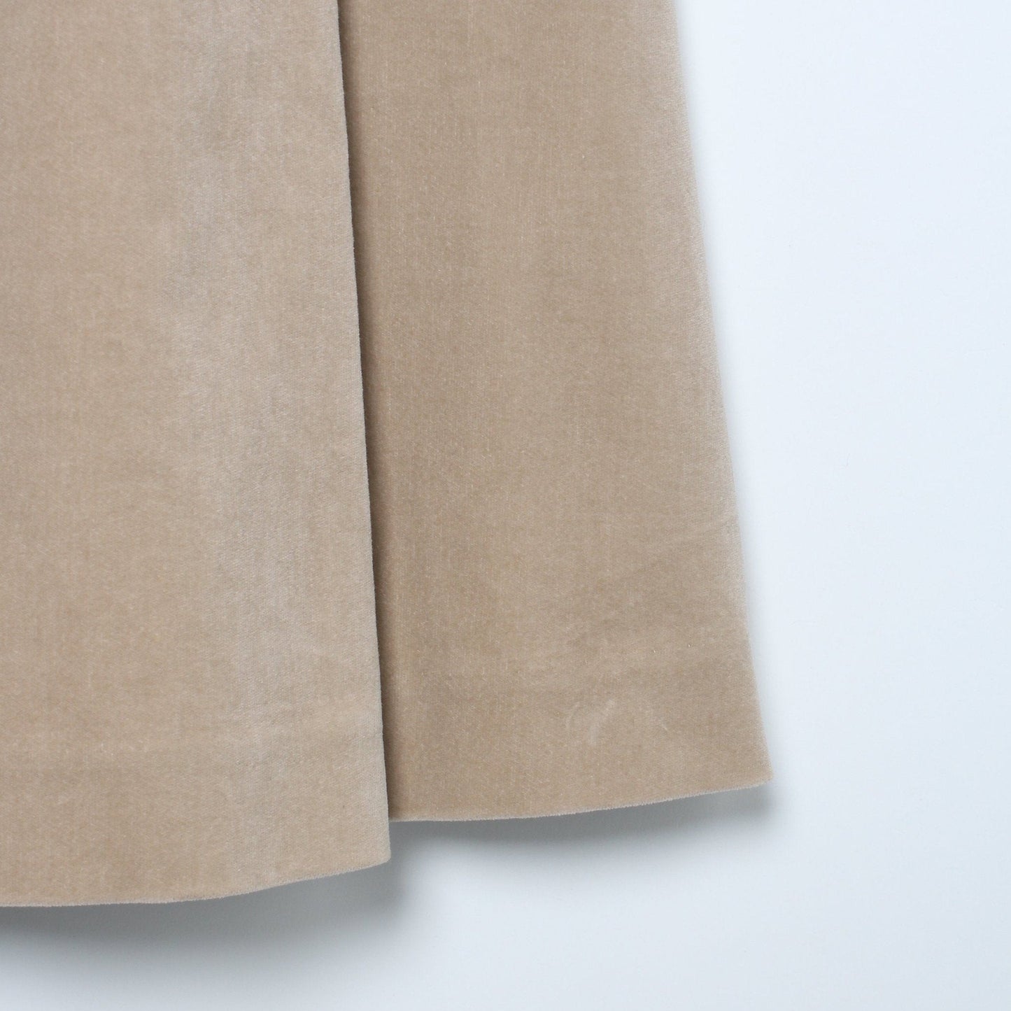 COTTON VELVET SKIRT