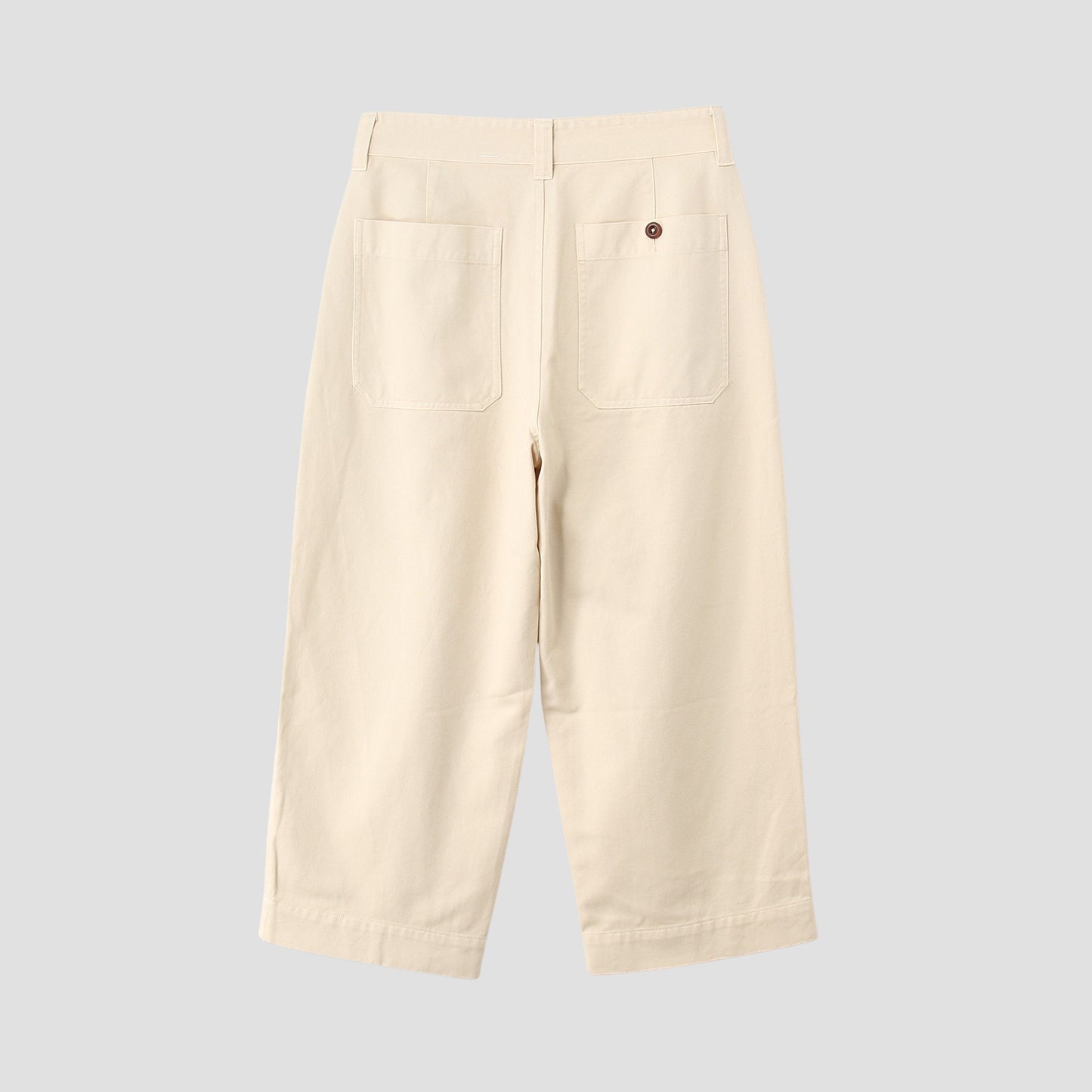 SOFT TWISTED YARN COTTON TROUSERS