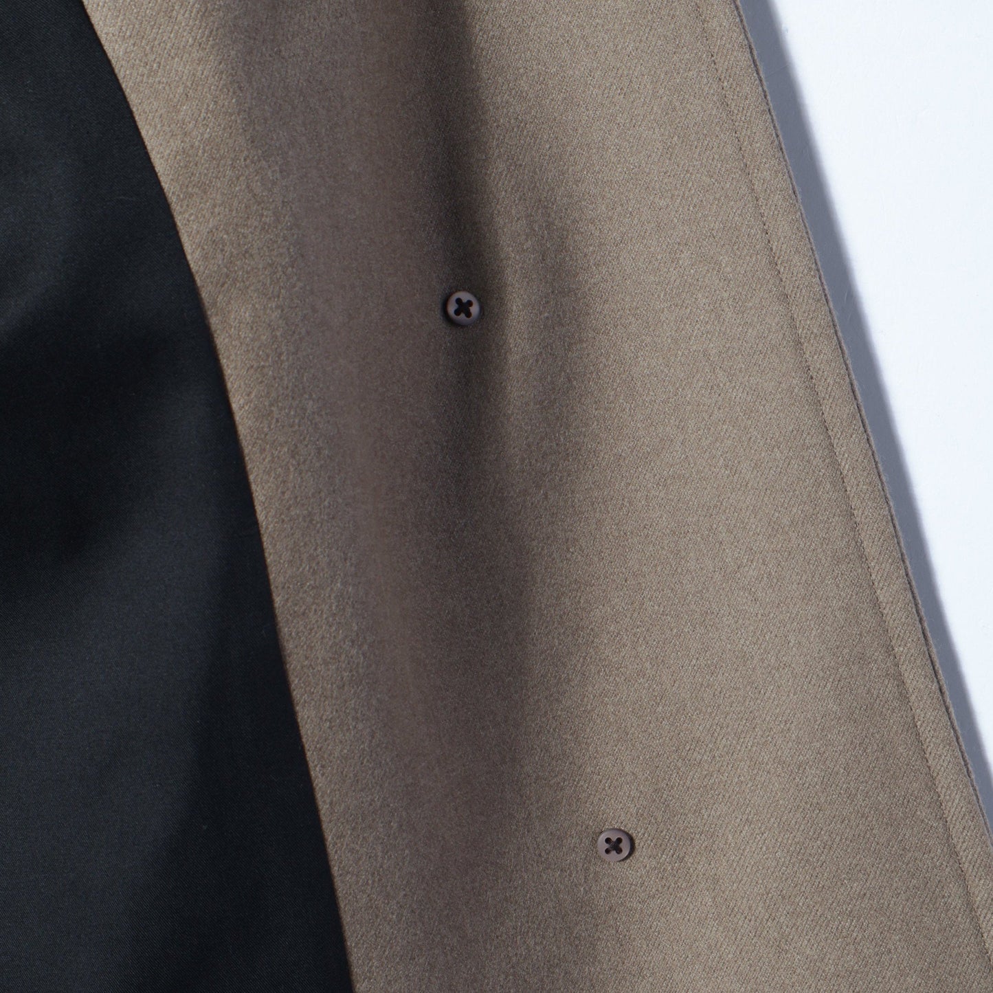 MILLED SERGE COAT