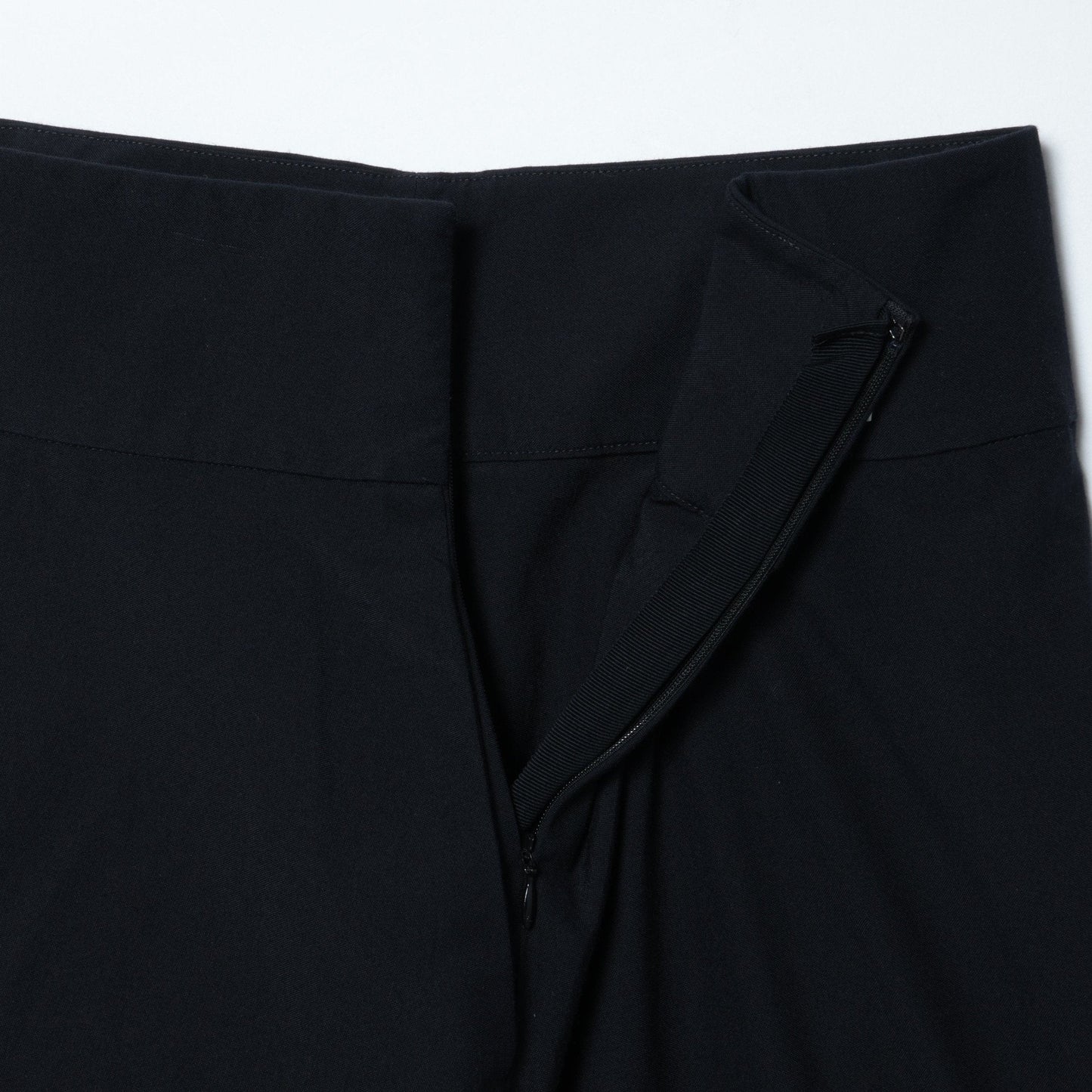 COTTON SILK PLAIN WEAVE SKIRT