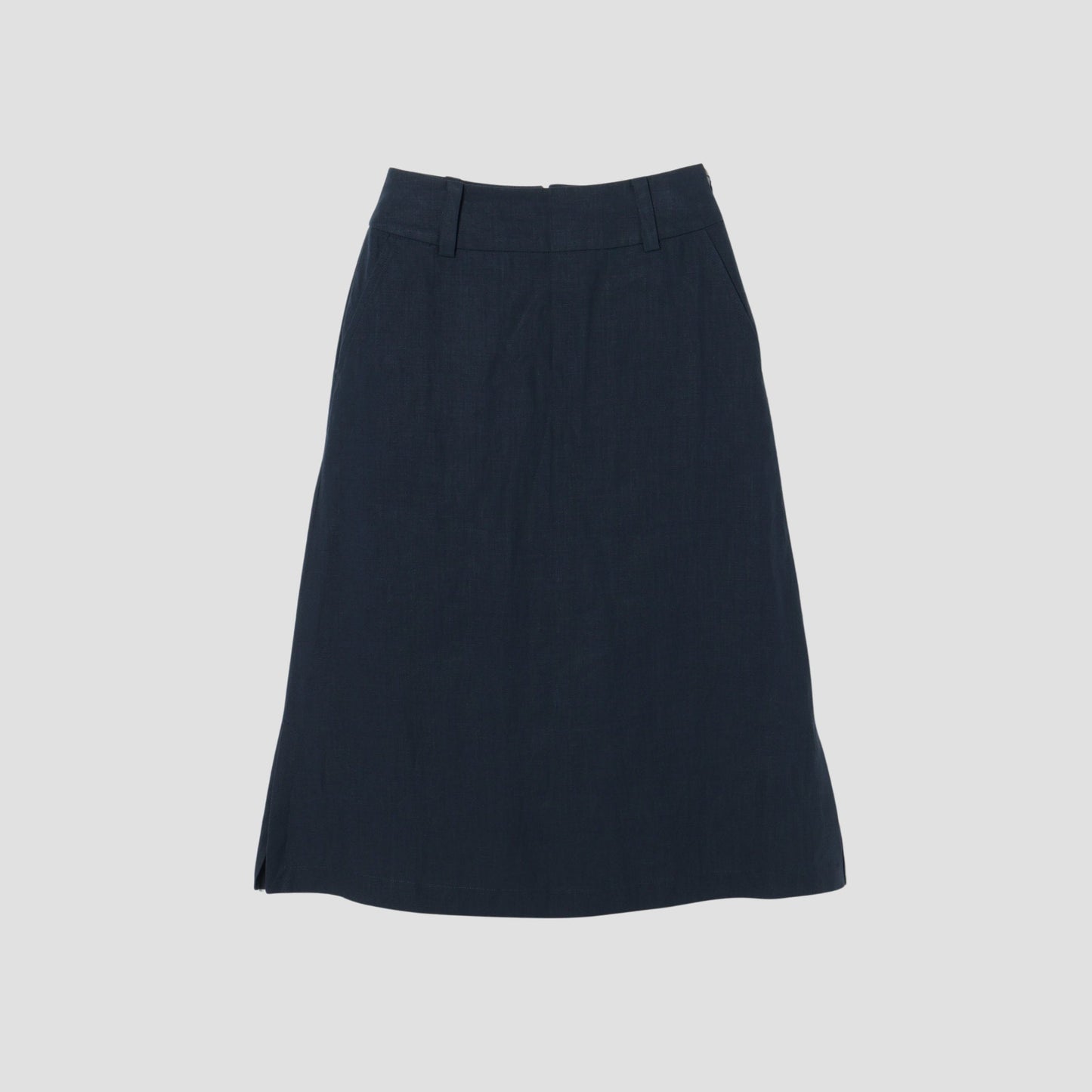 HIGH DENSE LINEN SKIRT