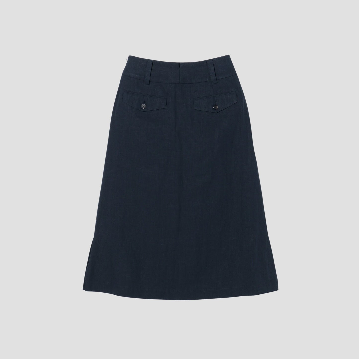 HIGH DENSE LINEN SKIRT