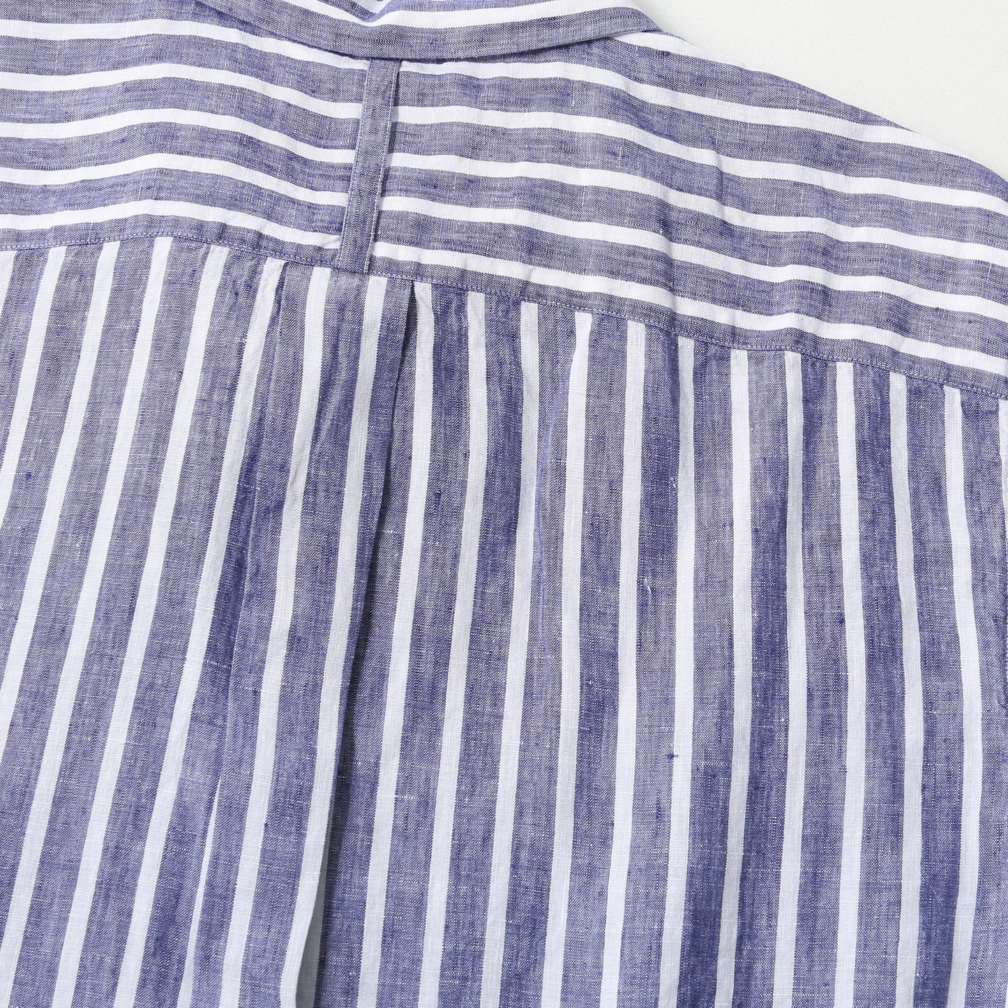 WIDE STRIPE LINEN SHIRT