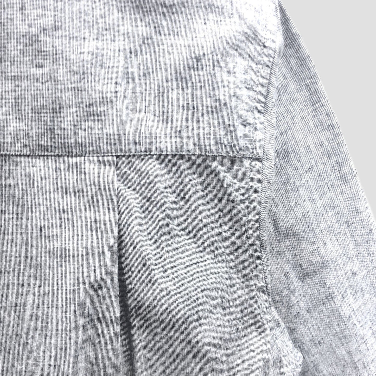 COTTON LINEN END ON END SHIRT