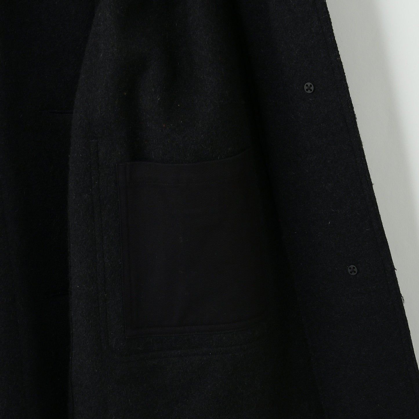HEAVY WOOL MELTON COAT