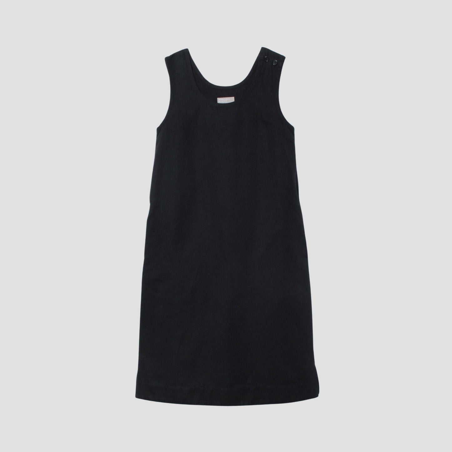 LINEN COTTON TWILL DRESS
