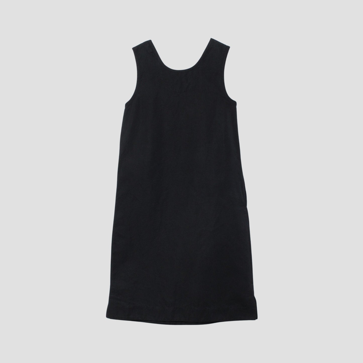 LINEN COTTON TWILL DRESS
