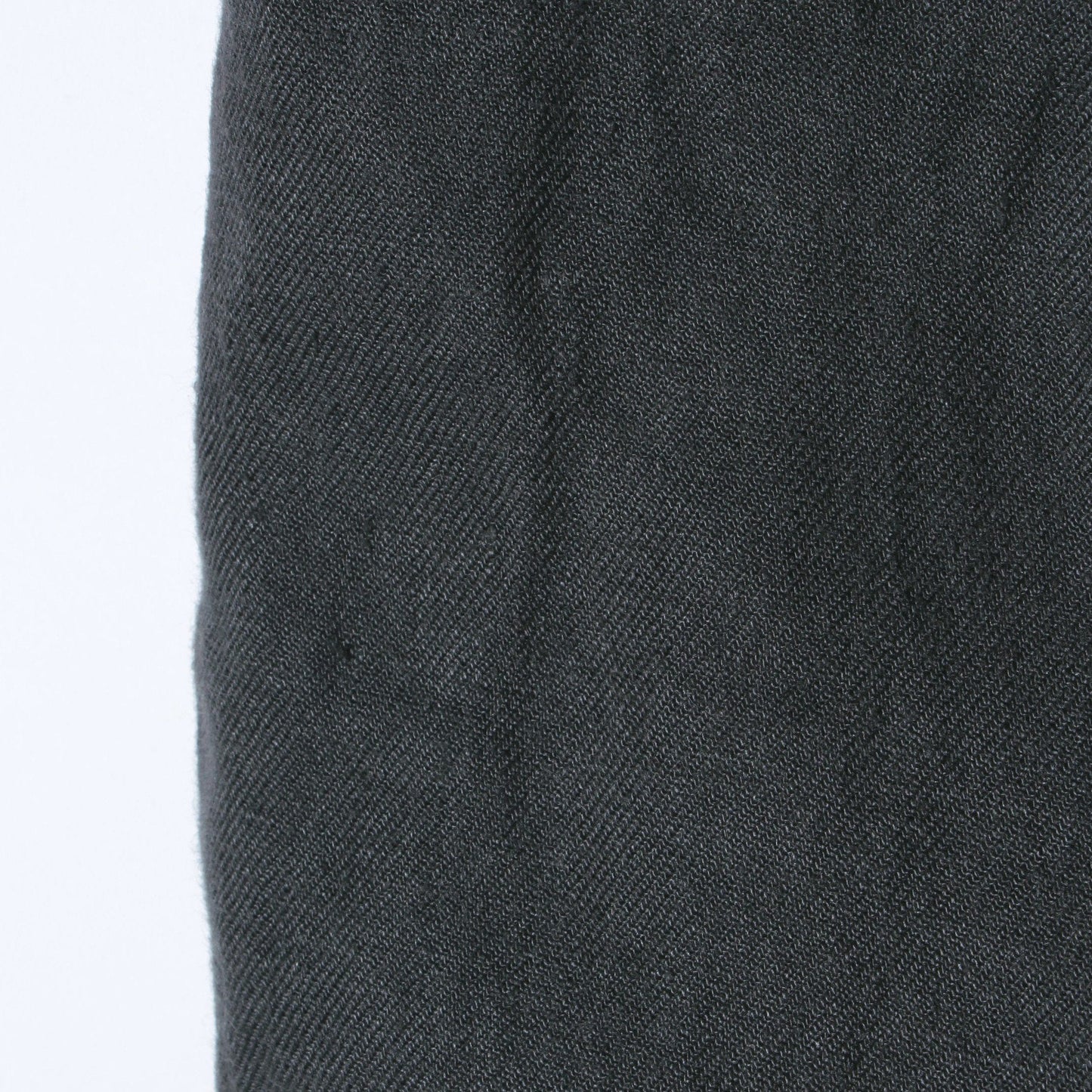 HIGH DENSE LINEN TWILL TROUSERS