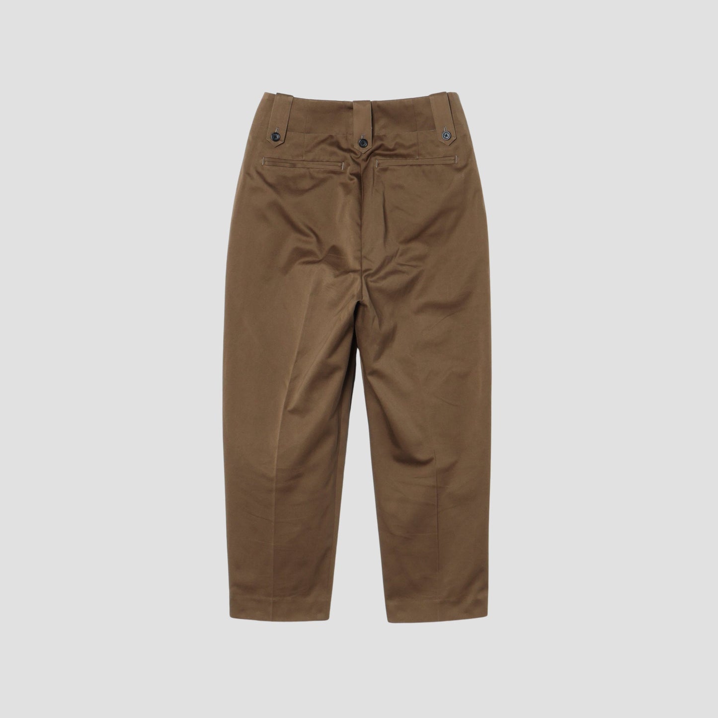DRY COTTON TWILL TROUSERS